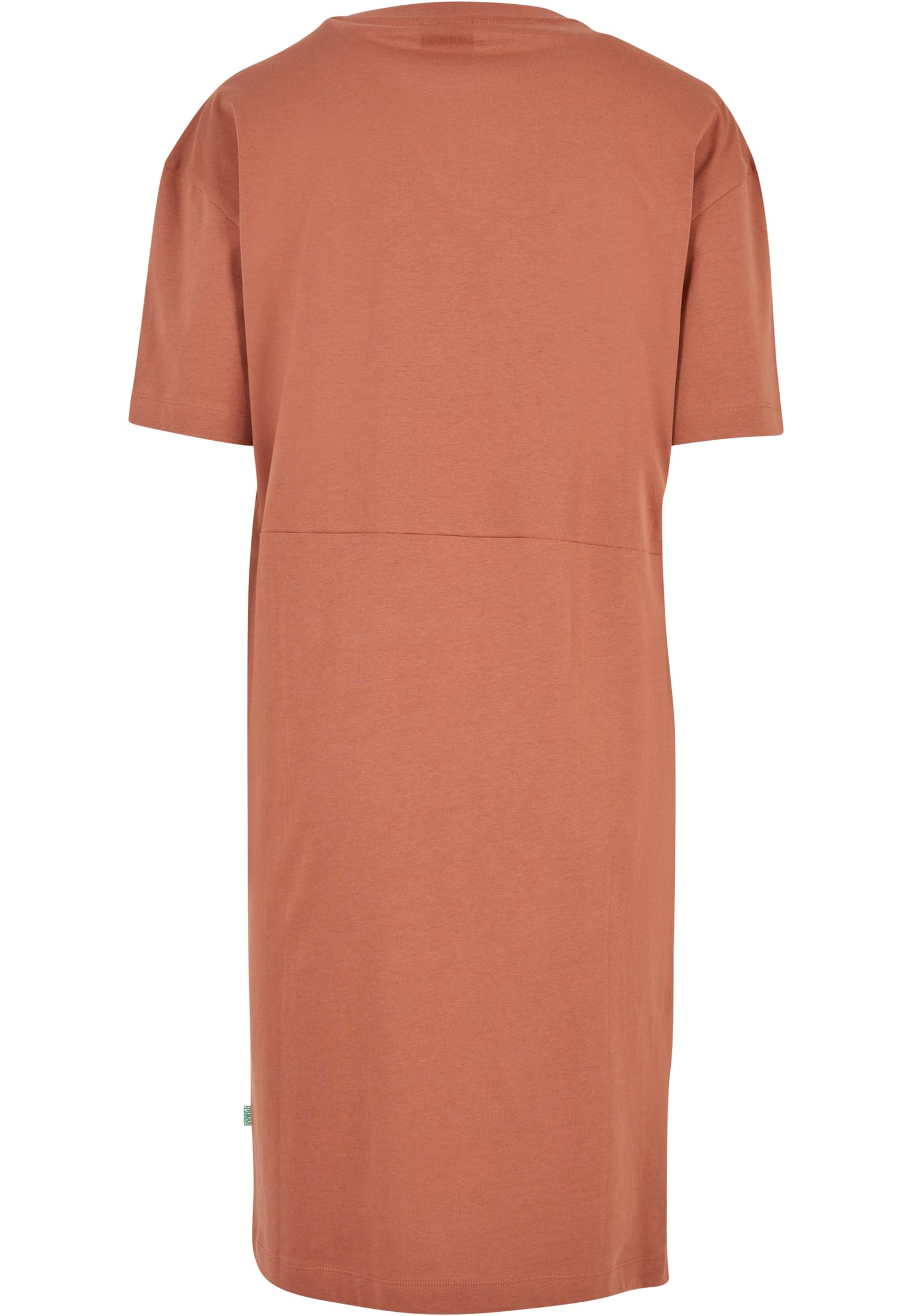 Ladies Organic Oversized Slit Tee Dress terracotta 3XL - variant image 6