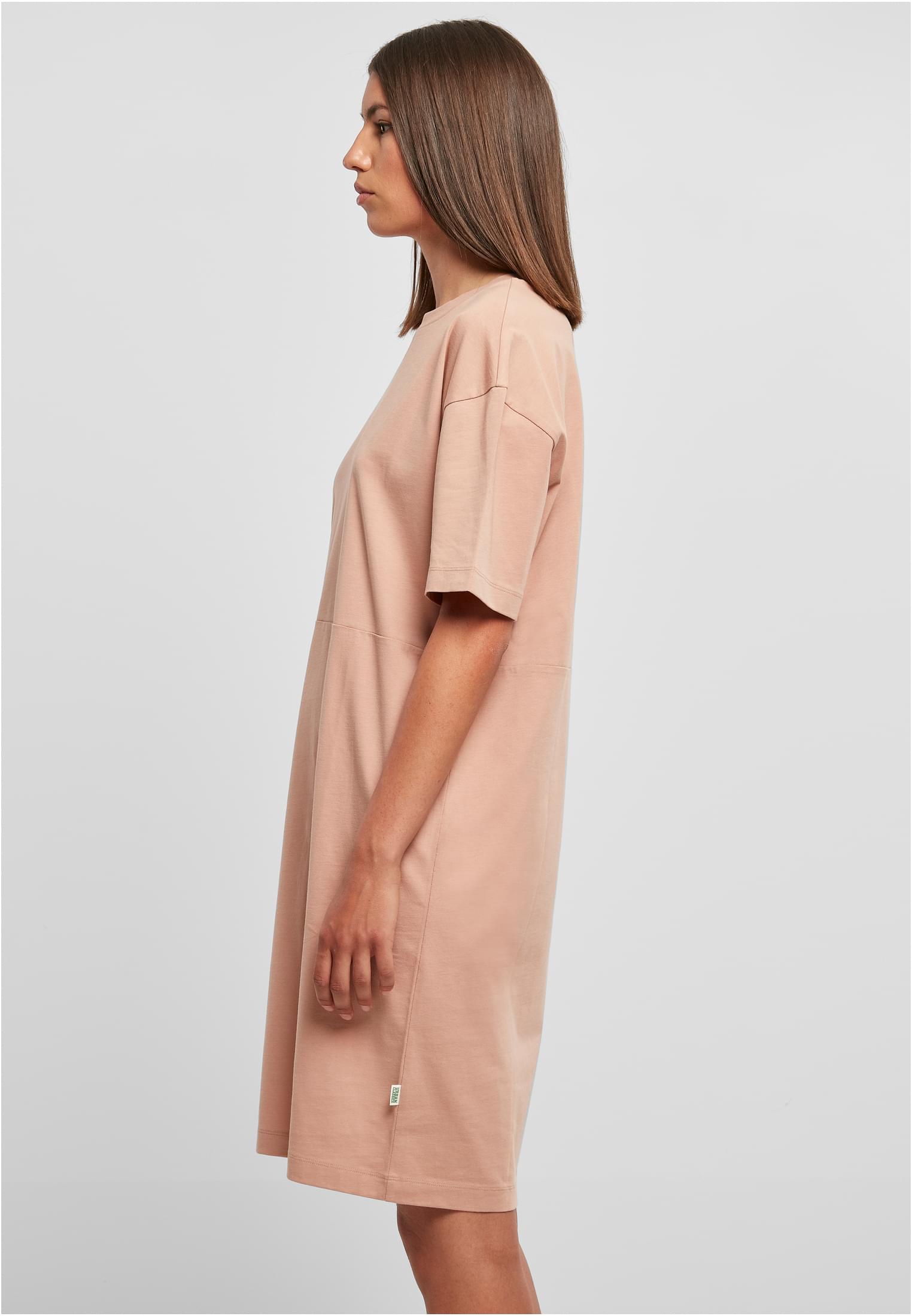 Ladies Organic Oversized Slit Tee Dress amber 3XL - variant image 1