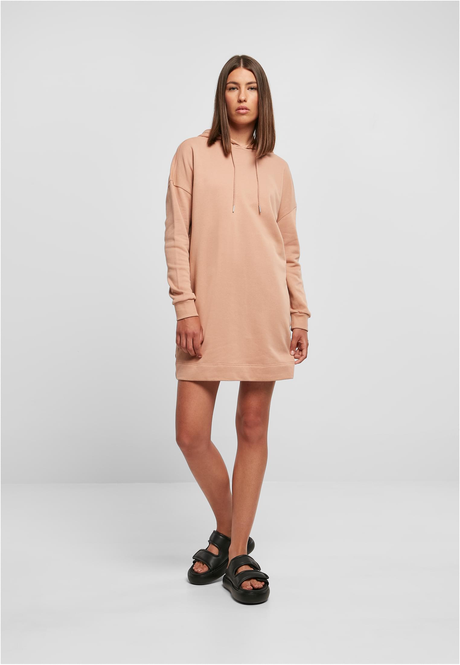 Ladies Organic Oversized Terry Hoody Dress amber 3XL - variant image 4