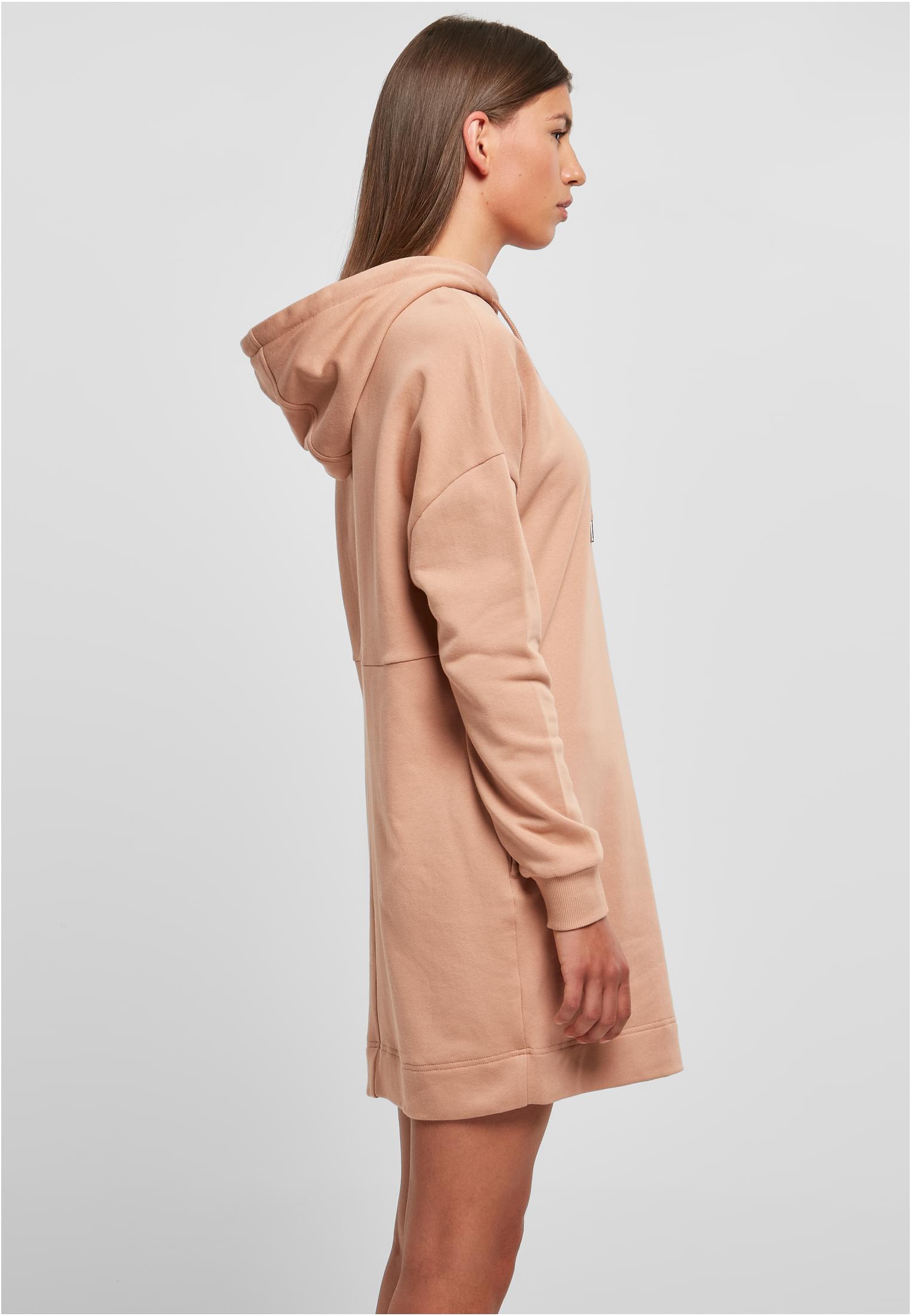 Ladies Organic Oversized Terry Hoody Dress amber 3XL - variant image 3