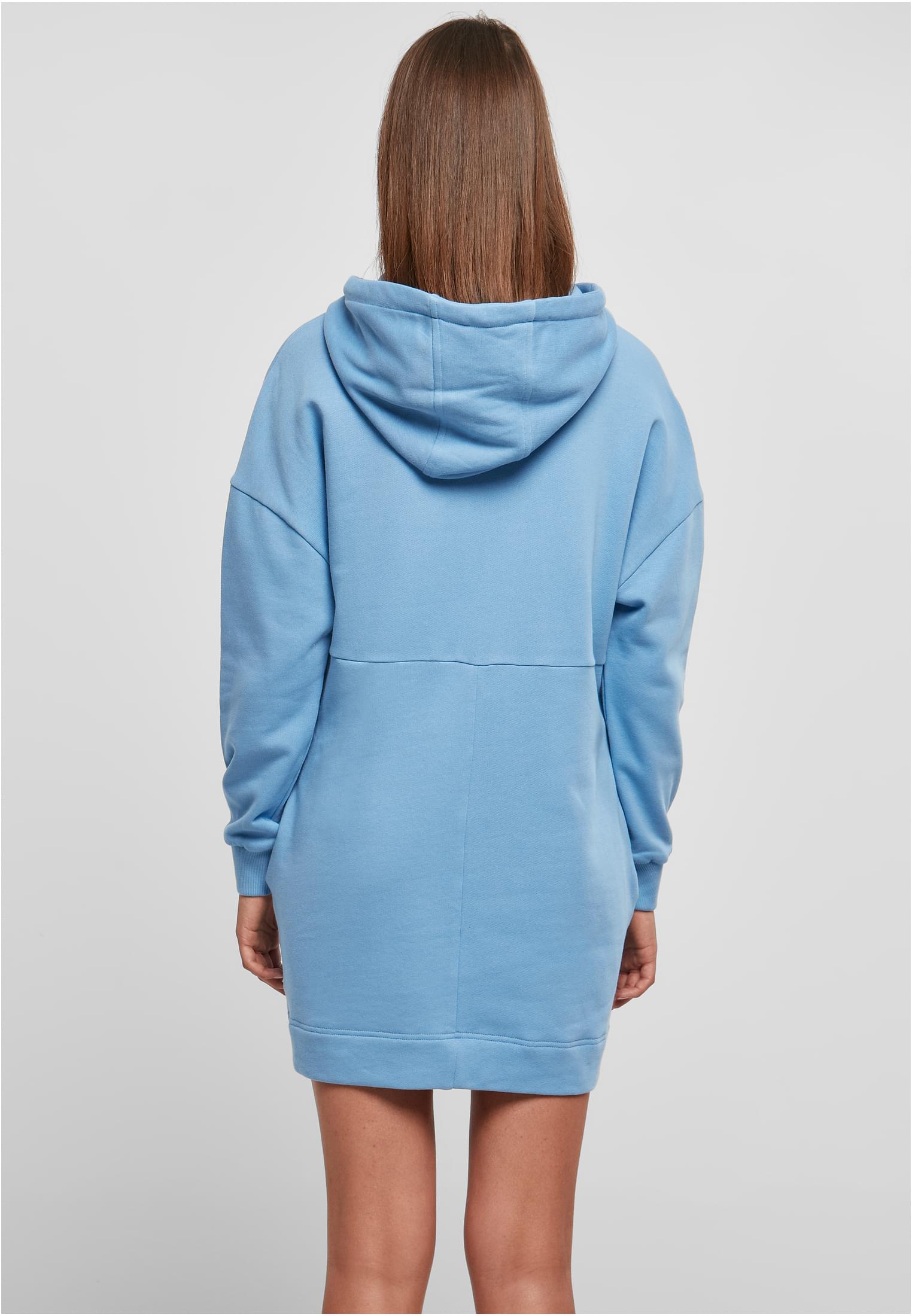 Ladies Organic Oversized Terry Hoody Dress horizonblue 3XL - variant image 2