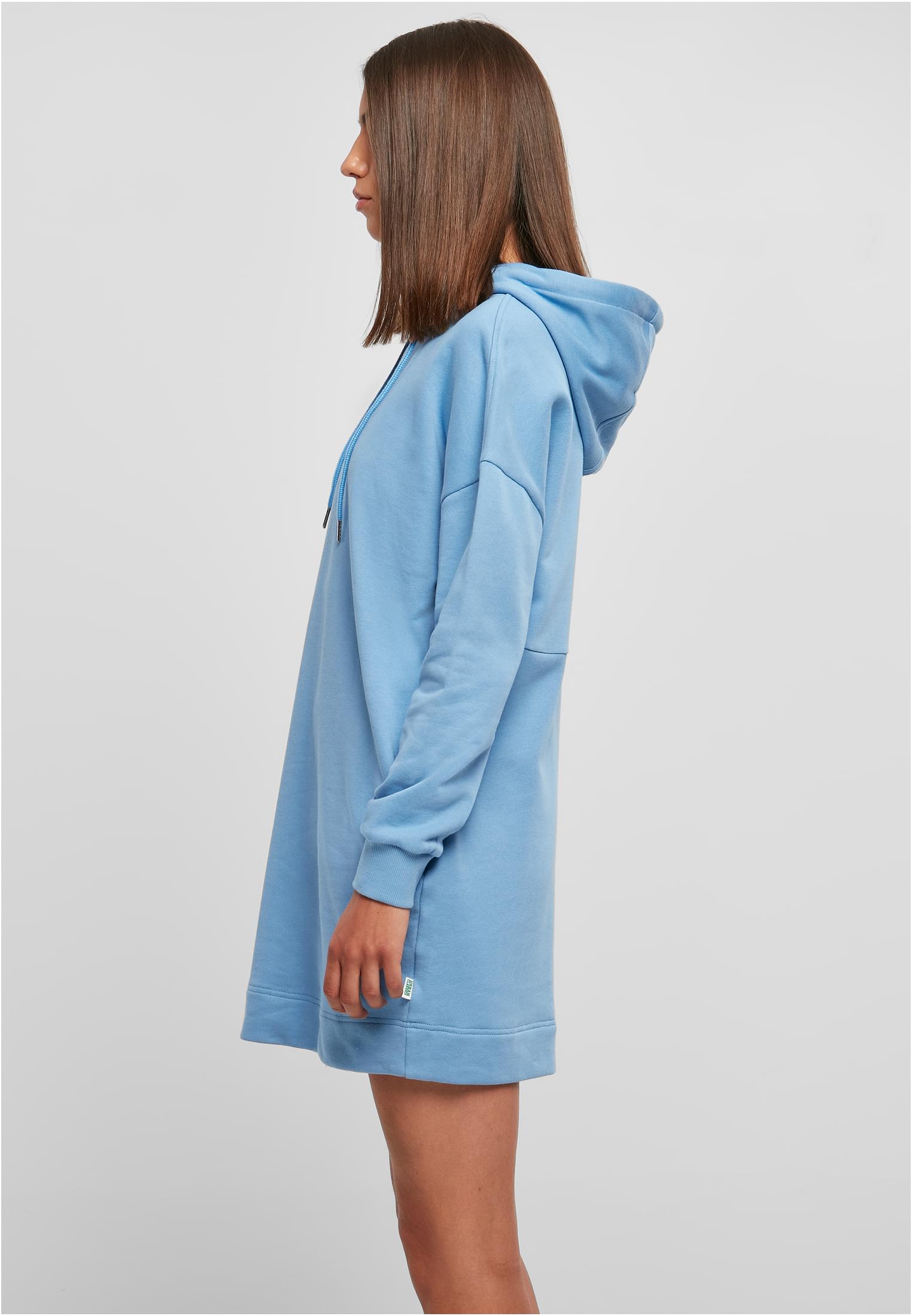 Ladies Organic Oversized Terry Hoody Dress horizonblue 3XL - variant image 1