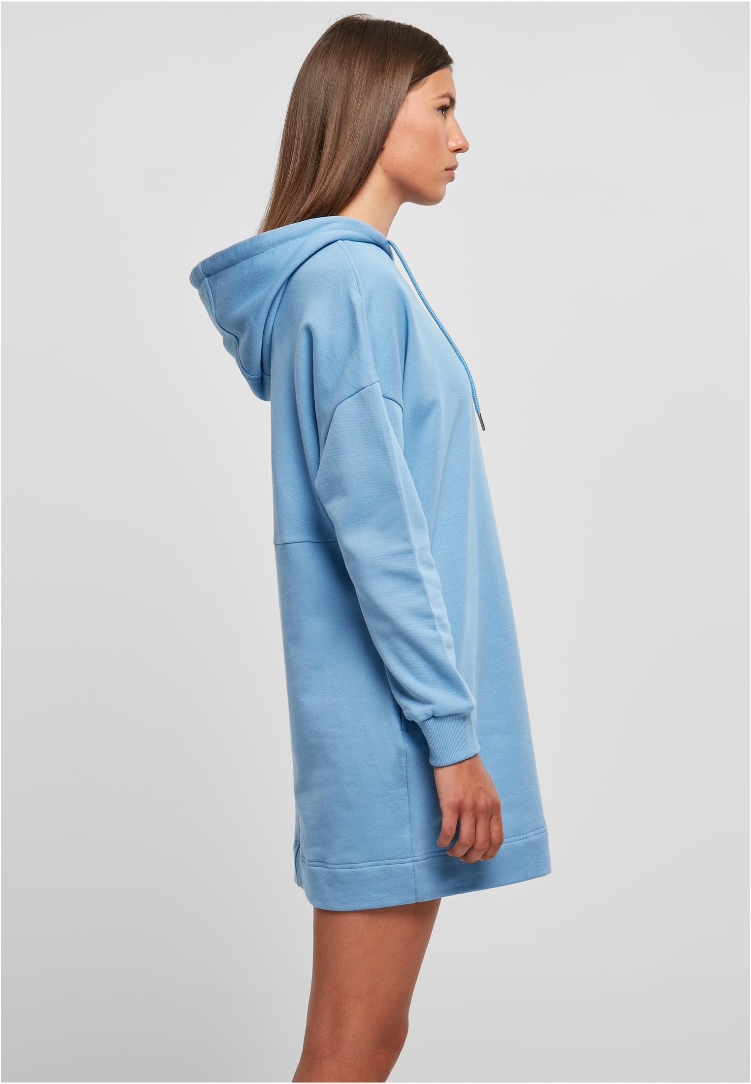 Ladies Organic Oversized Terry Hoody Dress horizonblue 3XL - variant image 3