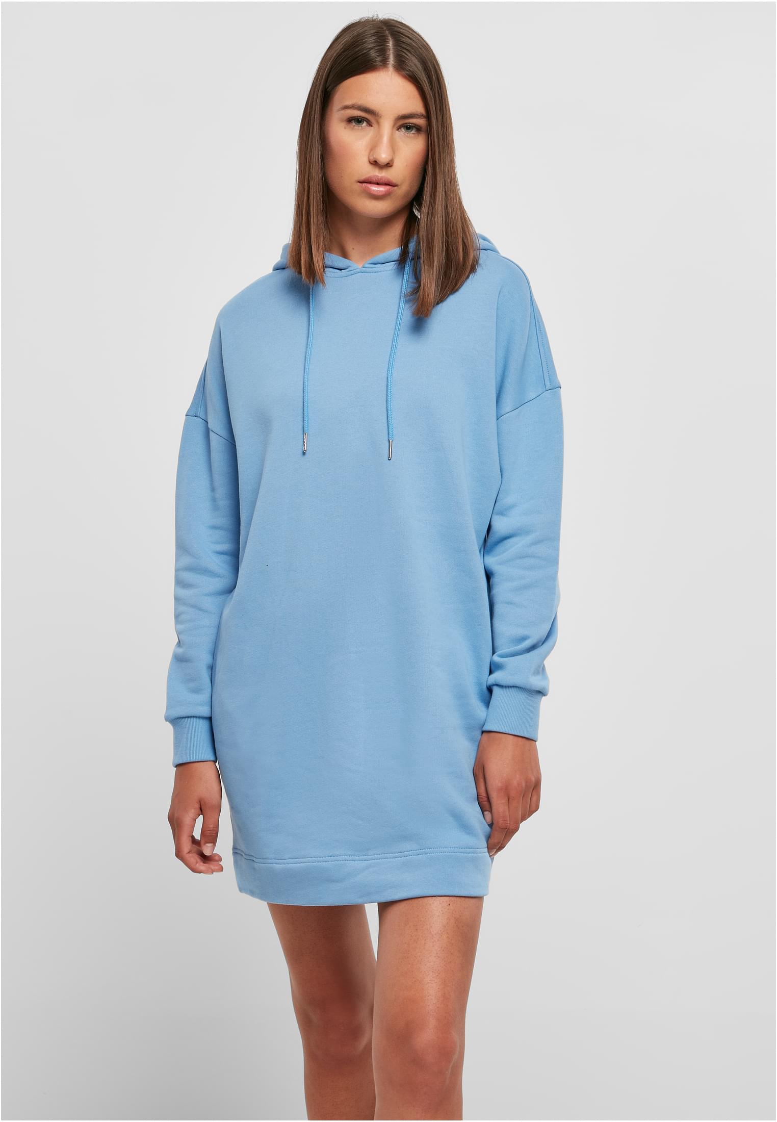 Ladies Organic Oversized Terry Hoody Dress horizonblue 3XL - alternate variant 4