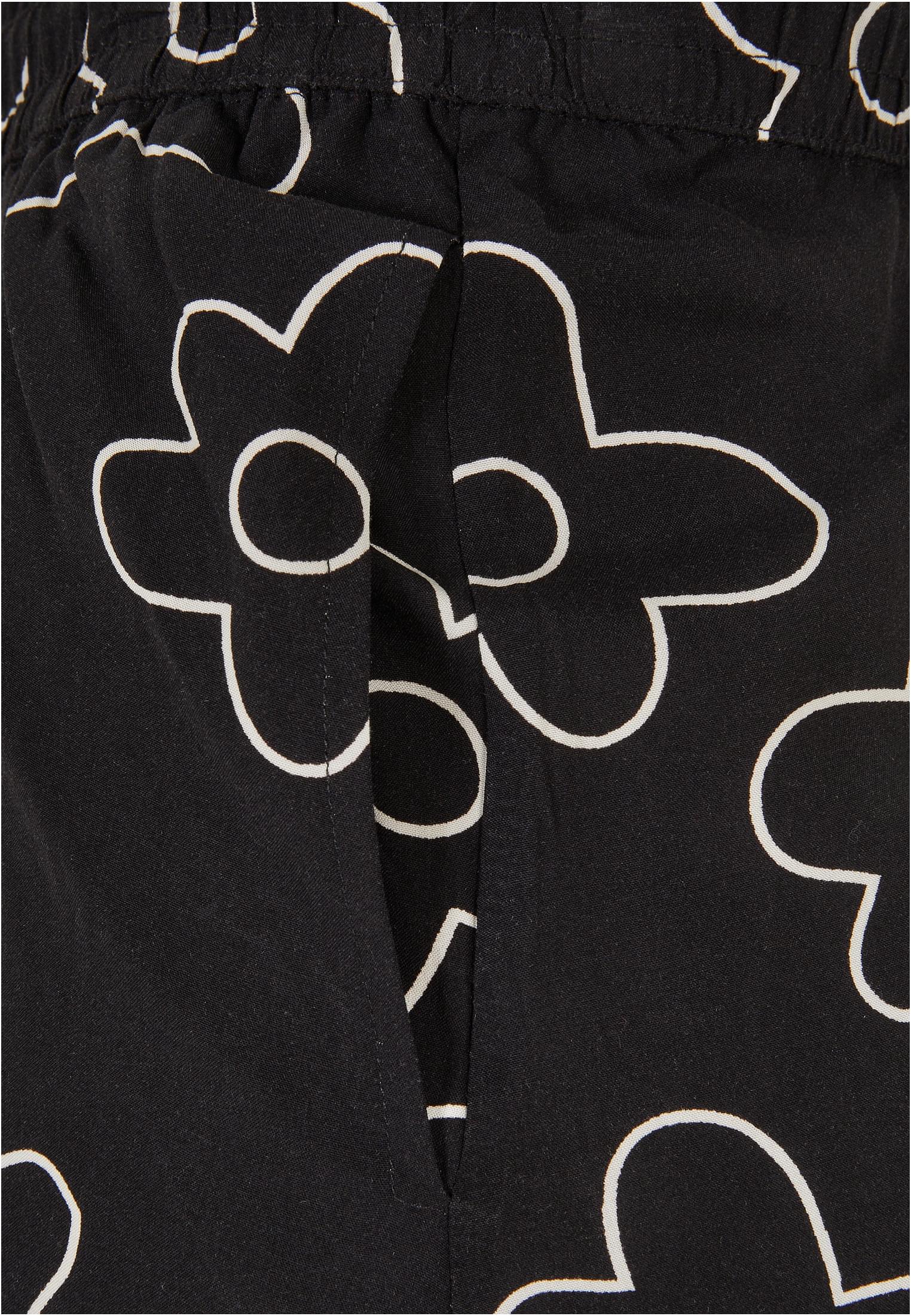 Ladies Viscose Midi Skirt blackflower 3XL - variant image 9