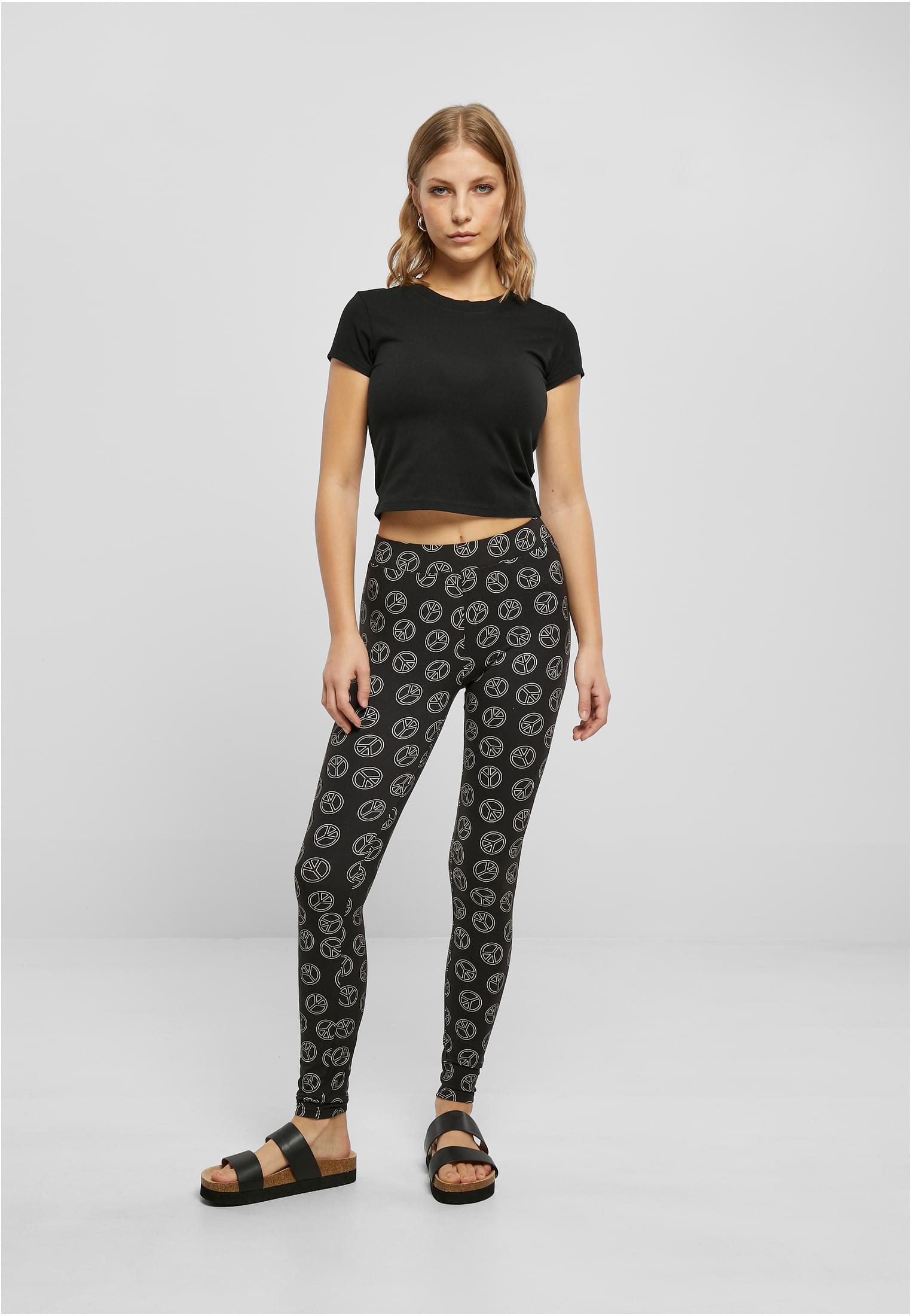 Ladies Soft AOP Leggings blackpeace 3XL - variant image 4