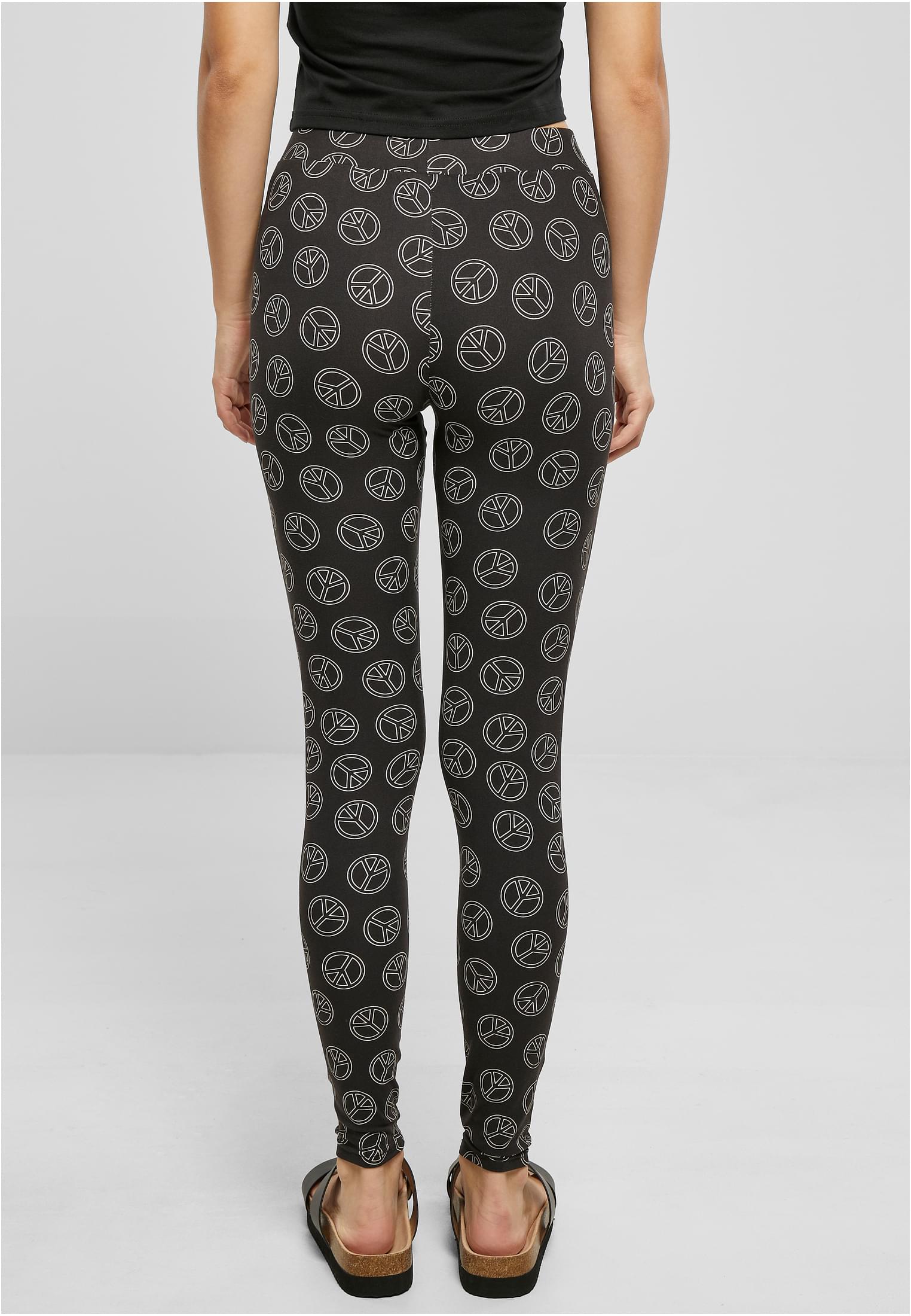 Ladies Soft AOP Leggings blackpeace 3XL - variant image 2