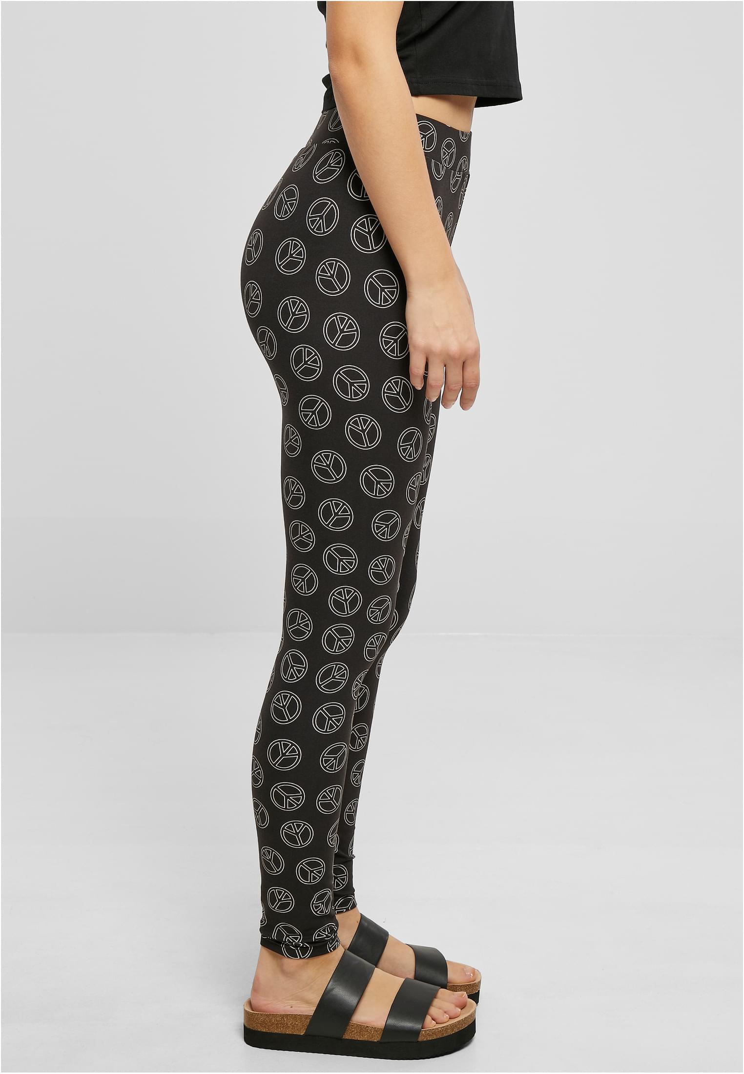 Ladies Soft AOP Leggings blackpeace 3XL - variant image 3