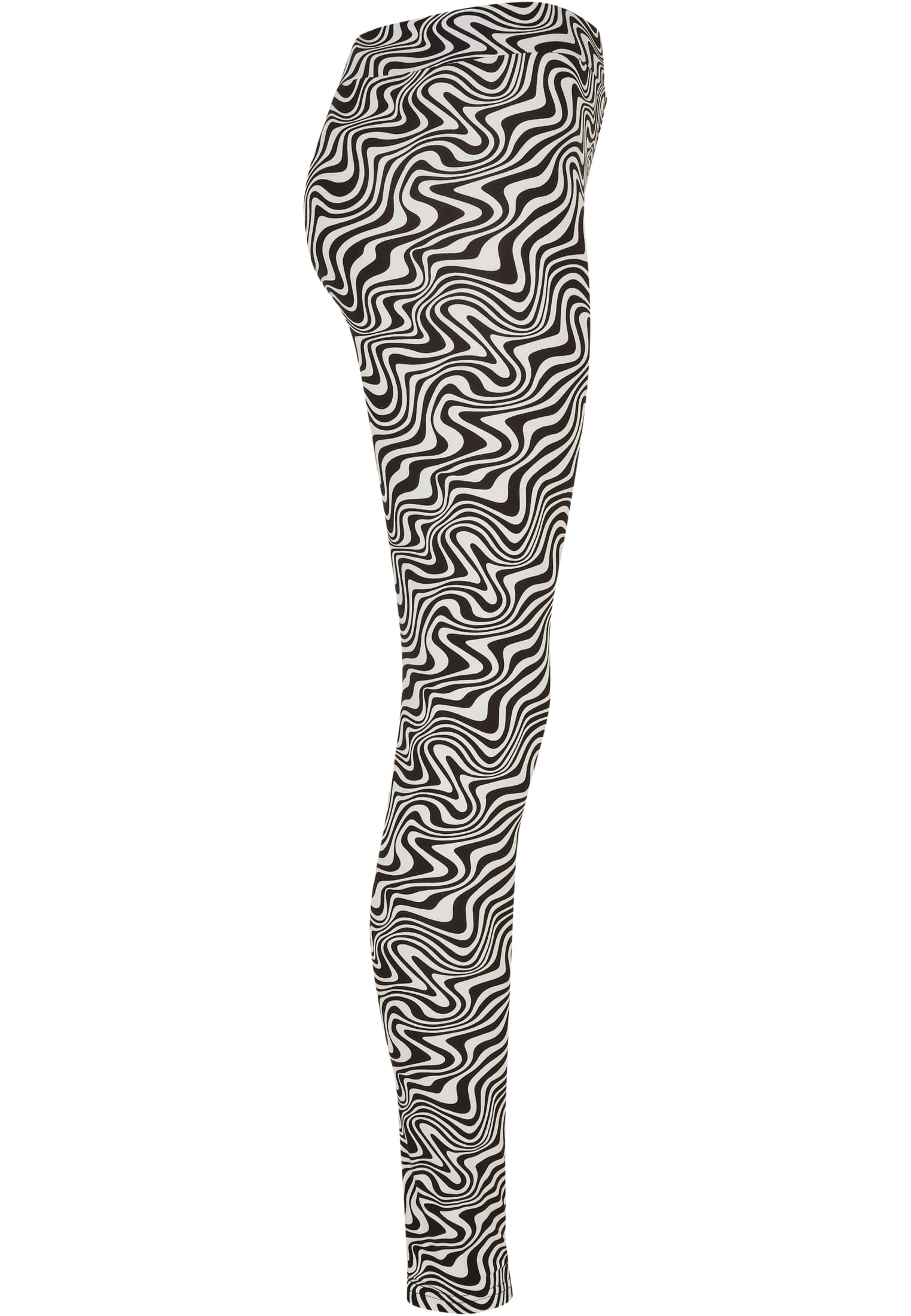 Frauen weiches AOP Leggings psychedelisch schwarz 3XL
 - variant image 8