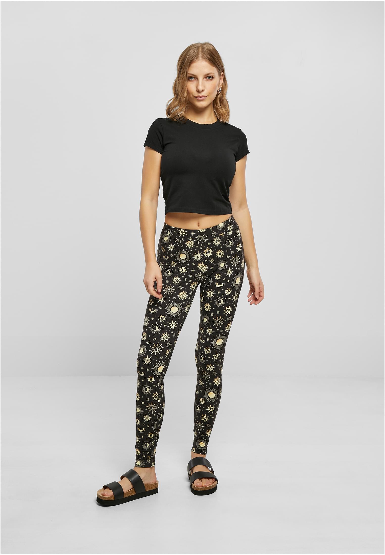 Ladies Soft AOP Leggings blacksun 3XL - variant image 4