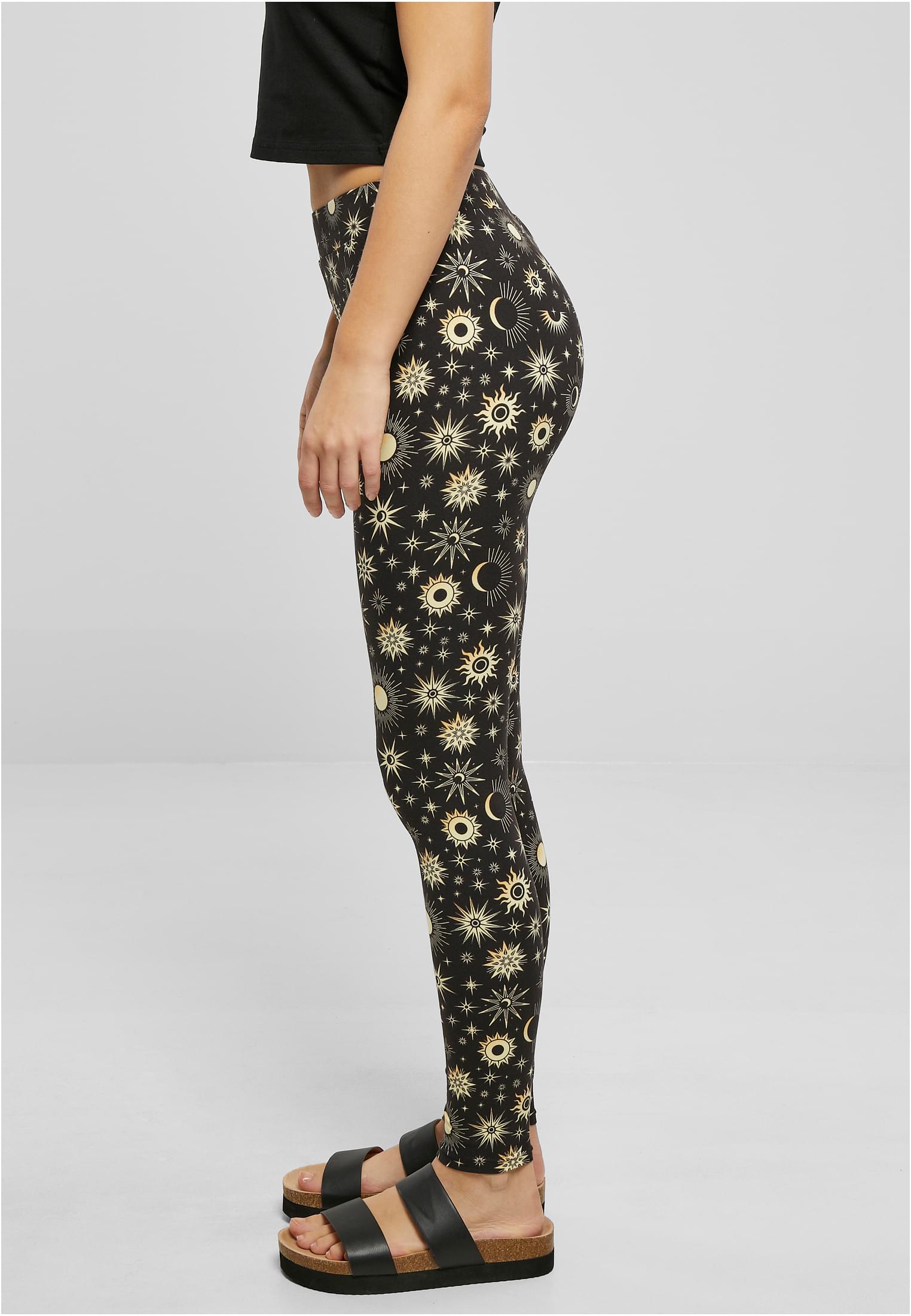 Ladies Soft AOP Leggings blacksun 3XL - variant image 1
