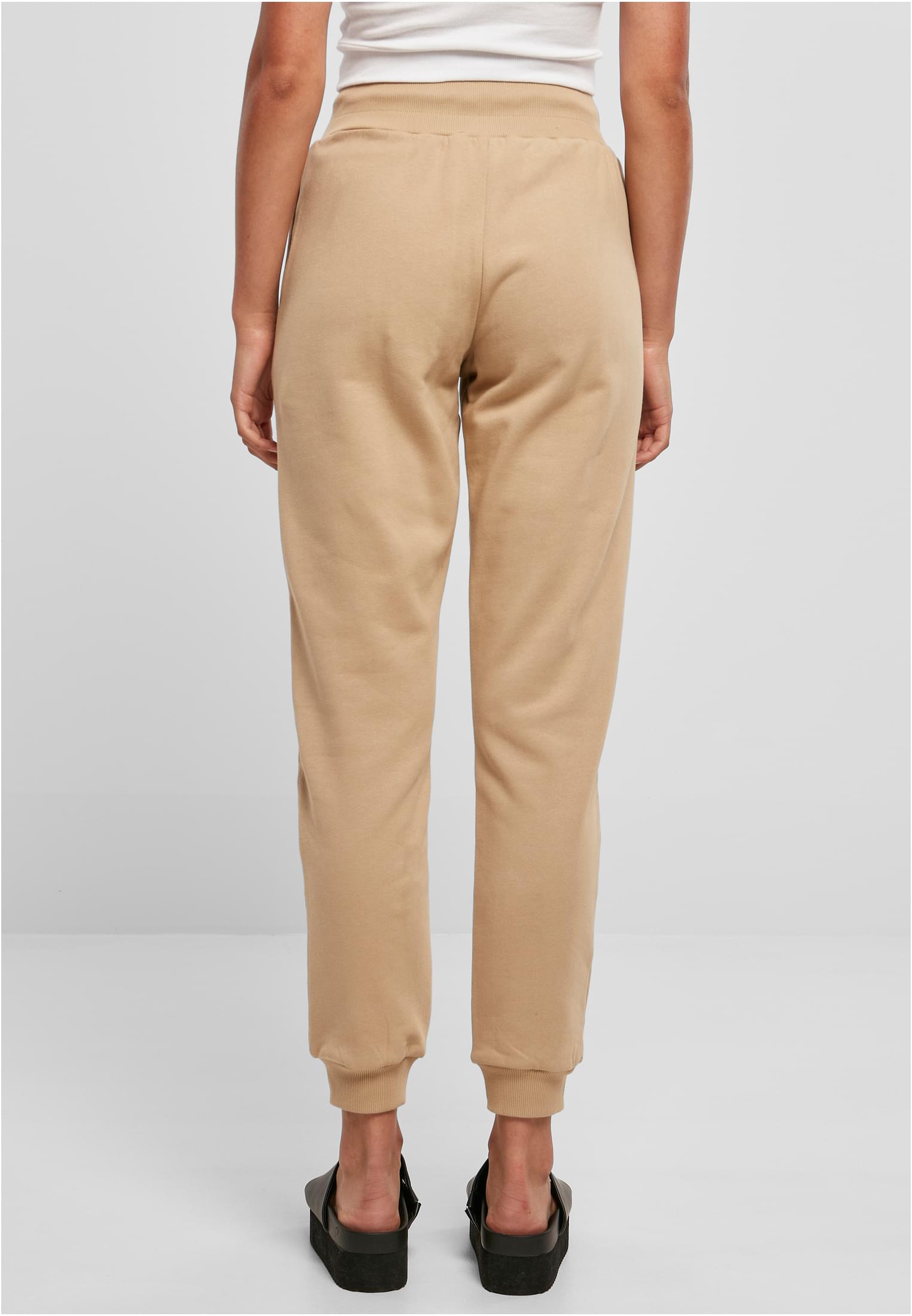 Ladies Organic High Waist Sweat Pants unionbeige 3XL - variant image 2