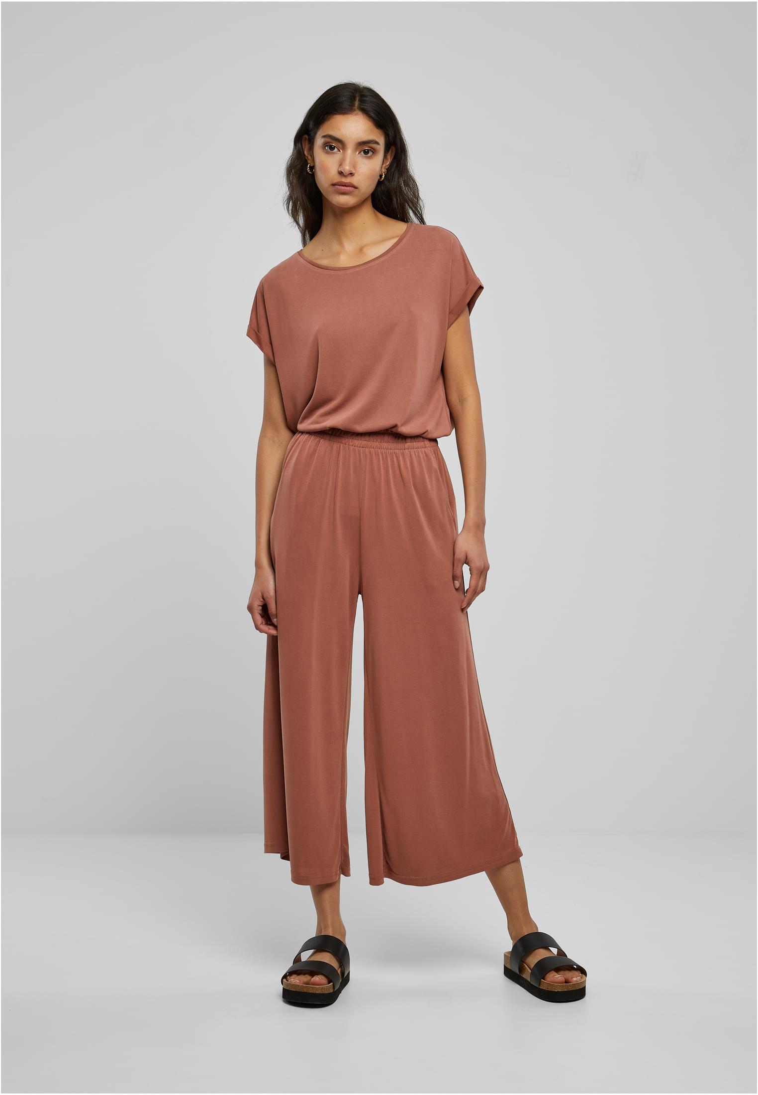 Ladies Modal Extended Shoulder Tee terracotta 3XL - variant image 4