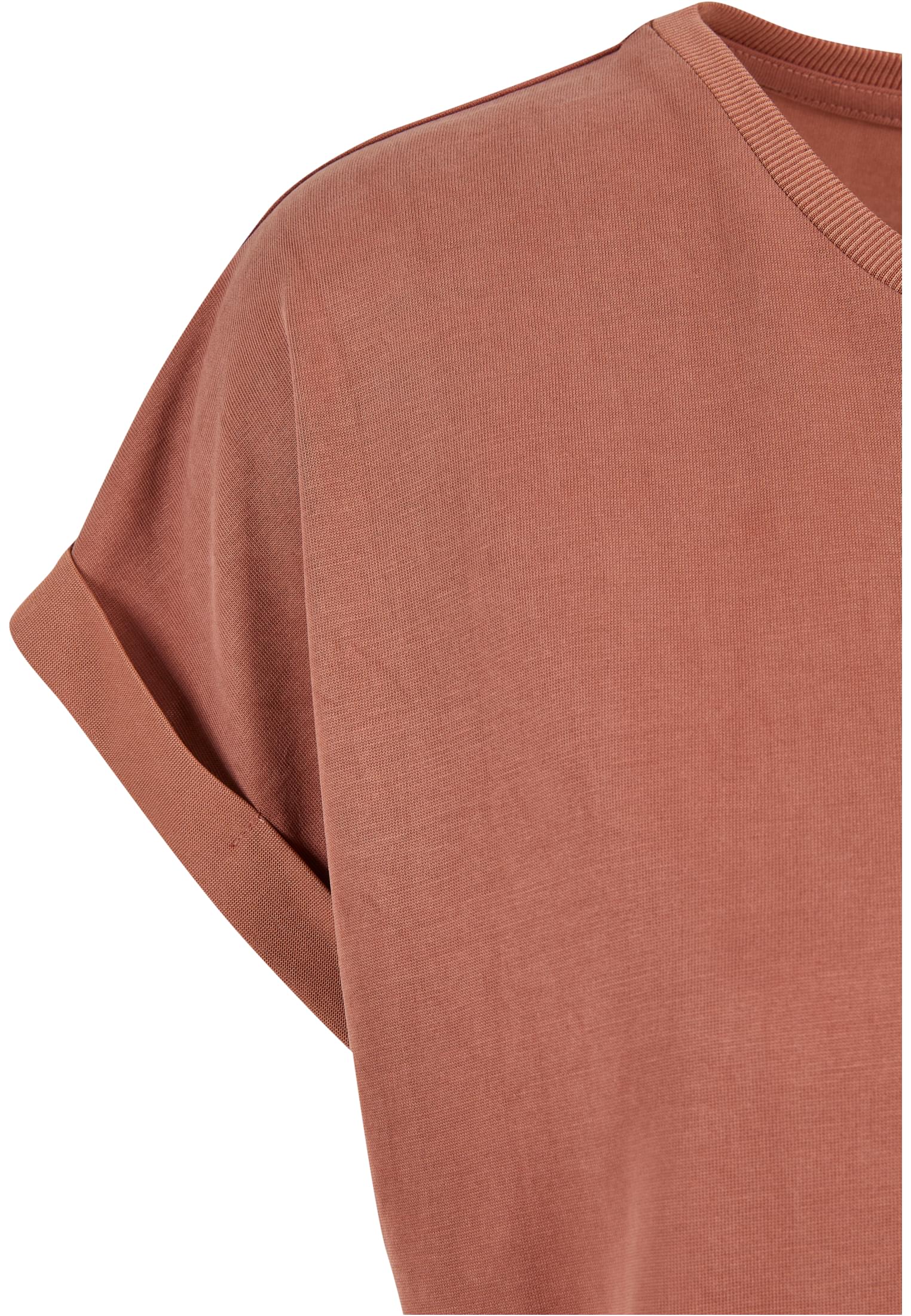 Ladies Modal Extended Shoulder Tee terracotta 3XL - variant image 8
