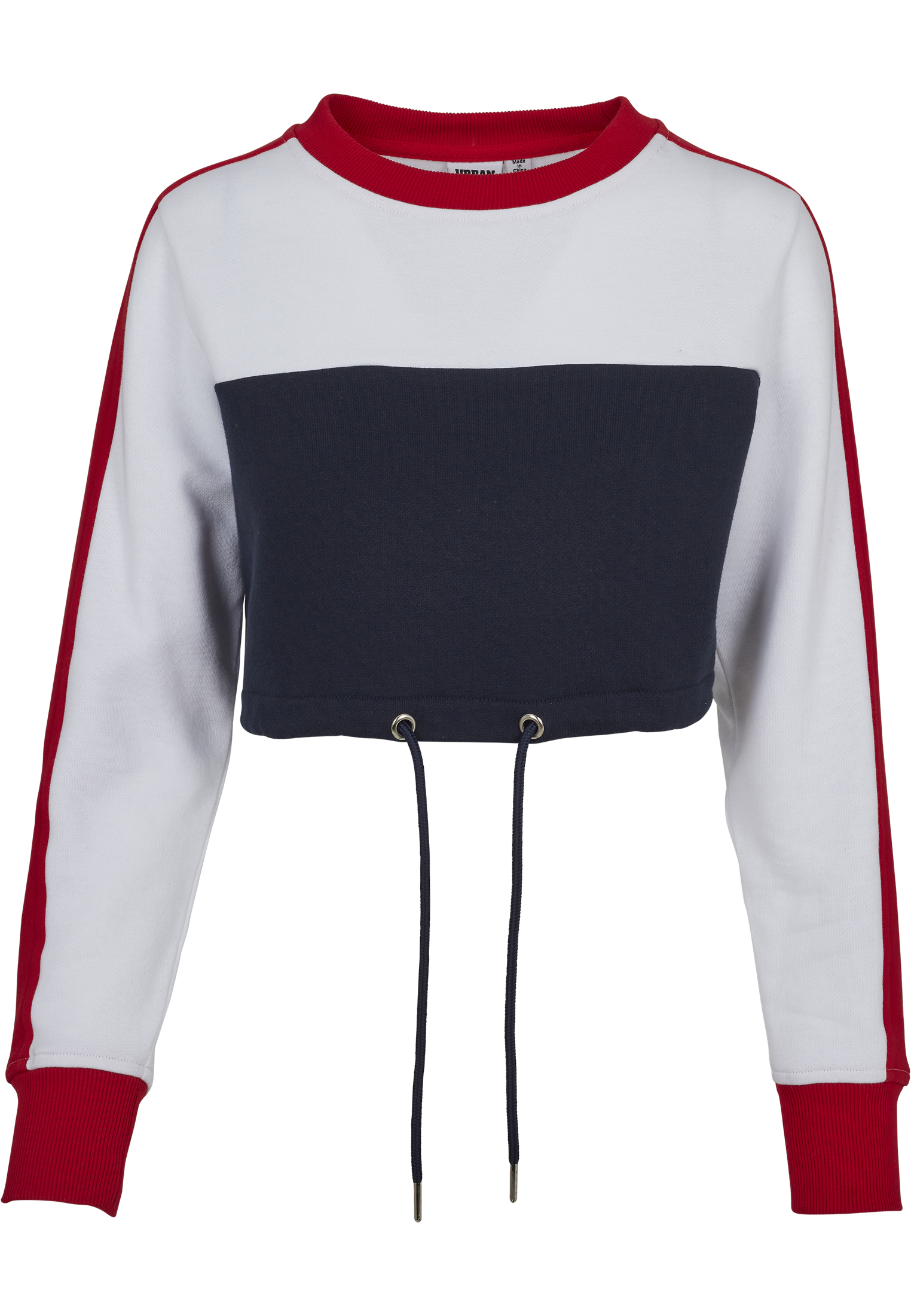 Dames Coupe Short 3 Couleurs Rayure marine/blanc/rouge vif L
 - variant image 8