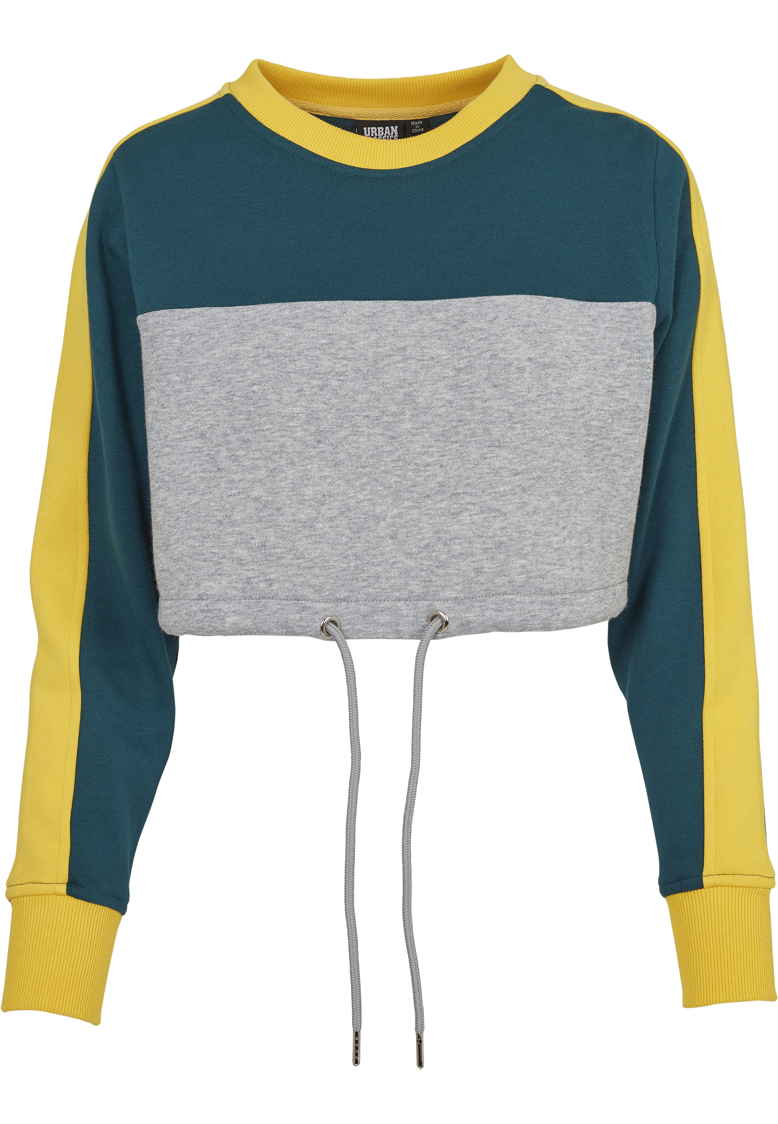 Dames Coupe Short 3 Couleurs Rayure gris/jaspe/jaune chromé - variant image 9