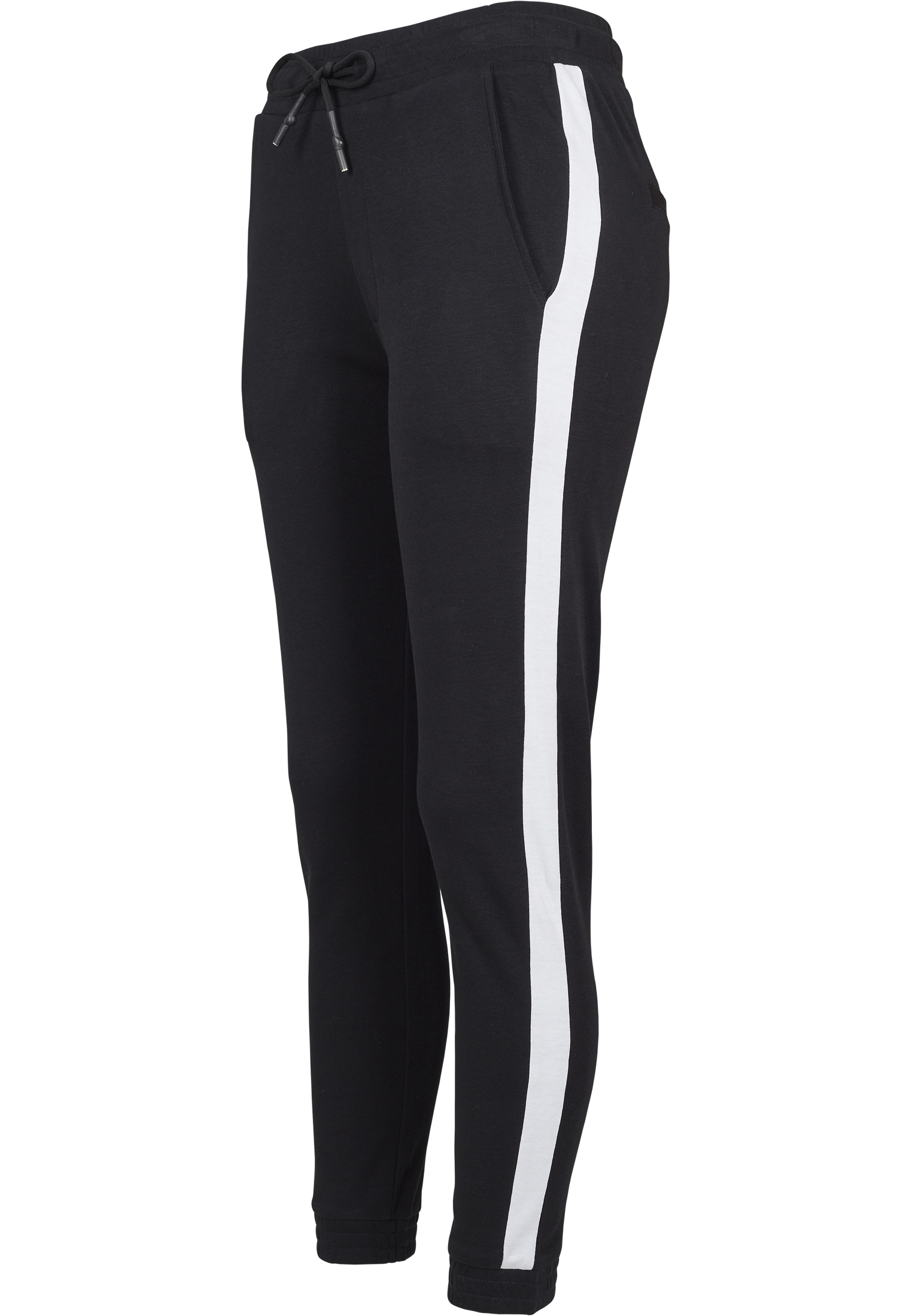 Ladies Interlock Jogpants black/white L - variant image 9