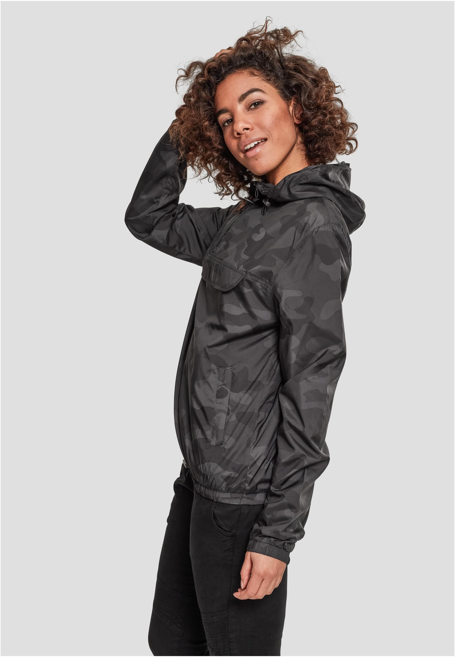 Ladies Camo Pull Over Jacket darkcamo 3XL - variant image 1