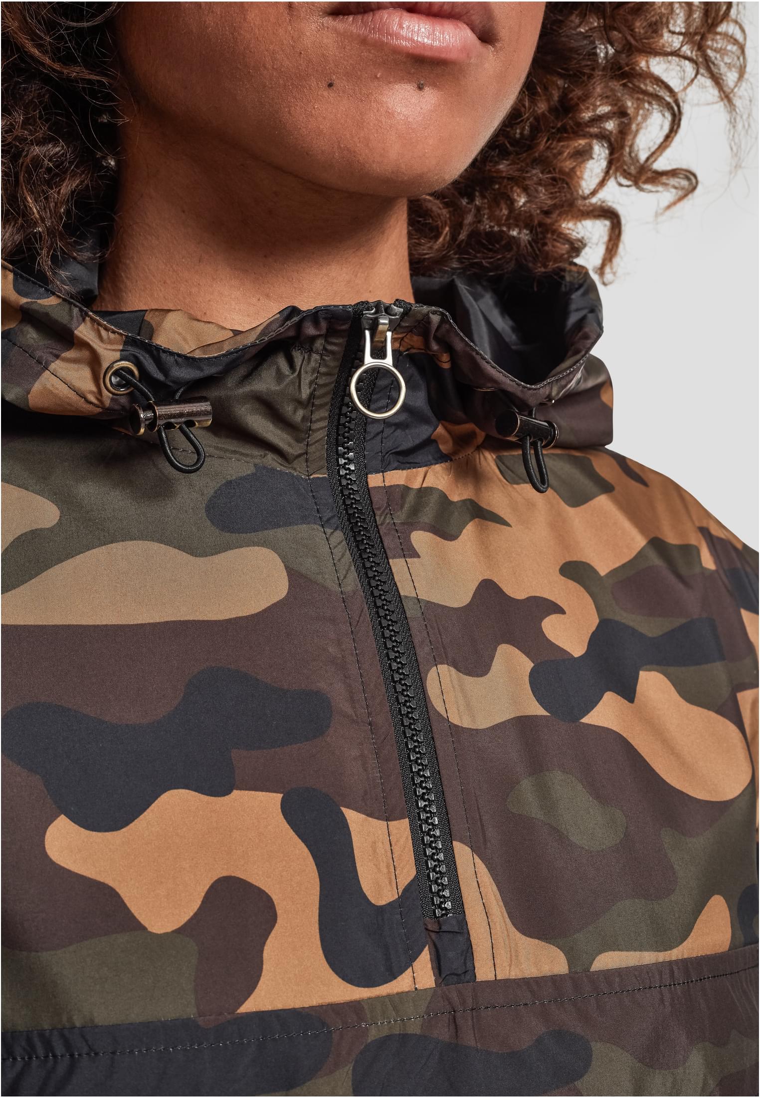Ladies Camo Pull Over Jacket woodcamo 3XL - variant image 5