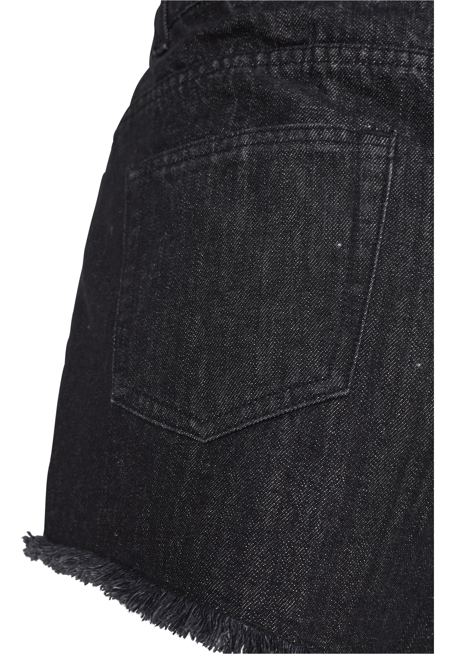 Ladies Denim Hotpants black washed 26 - variant image 13