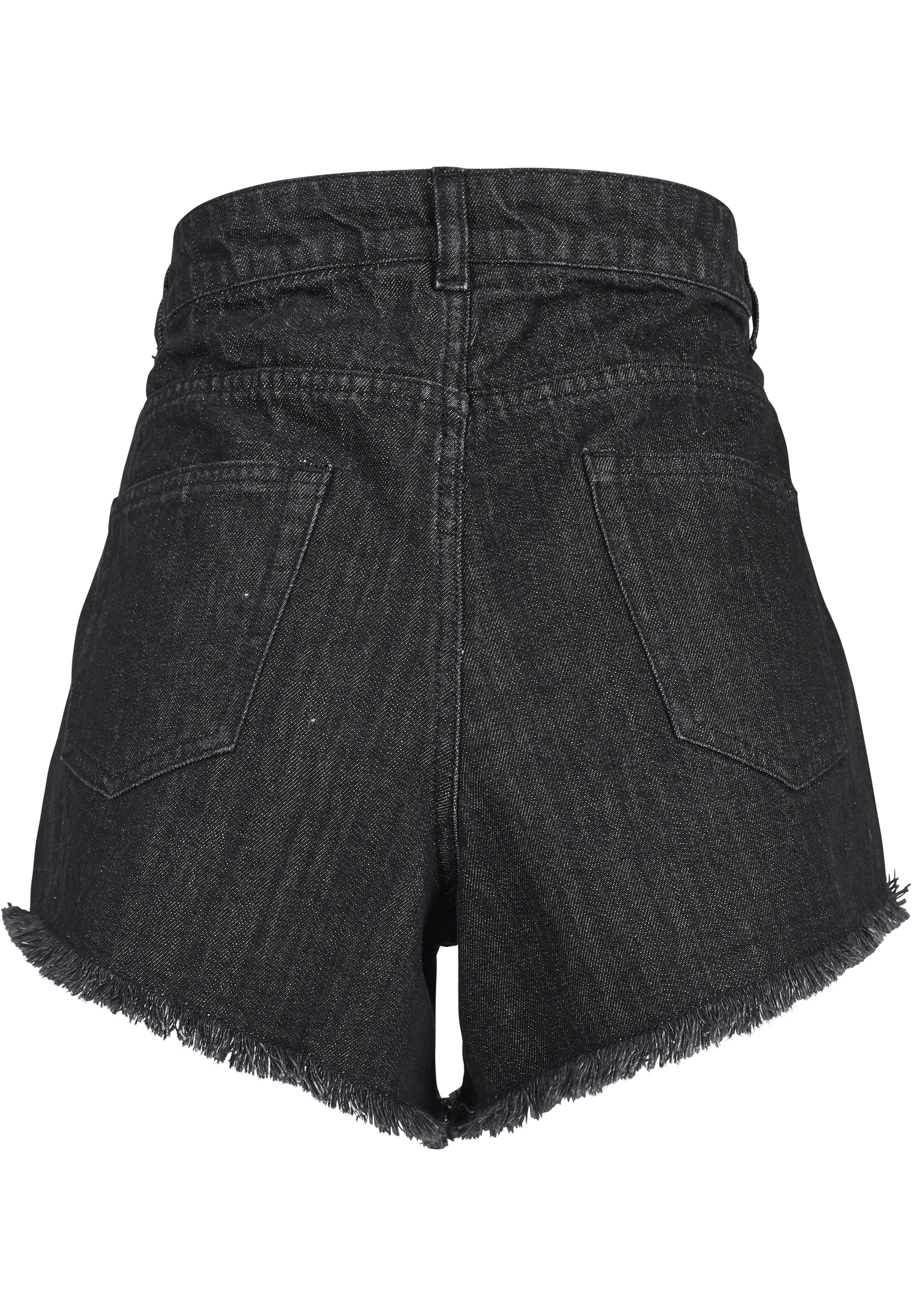 Ladies Denim Hotpants black washed 26 - variant image 7