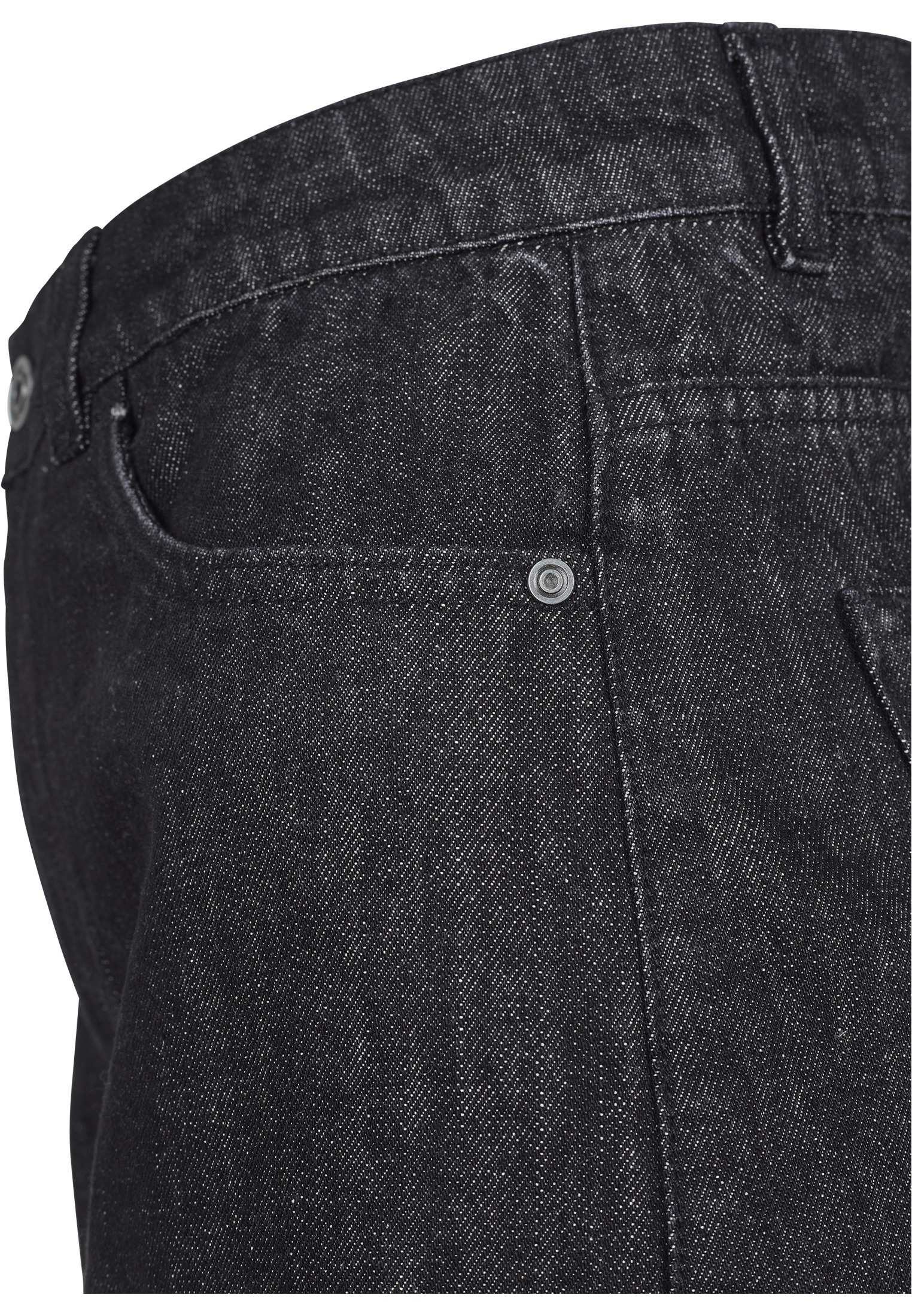 Ladies Denim Hotpants black washed 26 - variant image 11