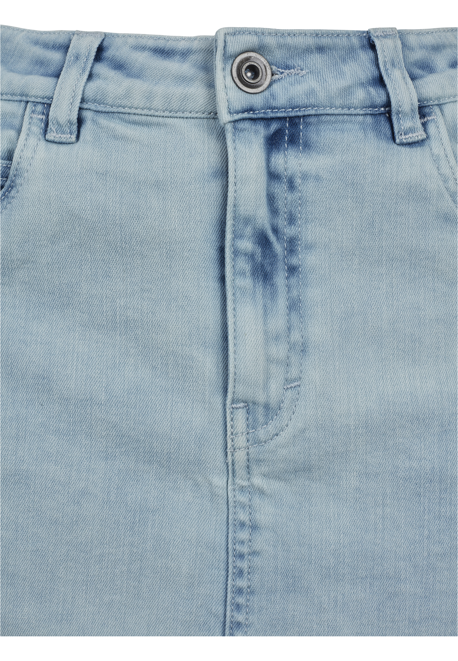jupe en denim bleu délavé à lacets pour femmes 26
 - variant image 12