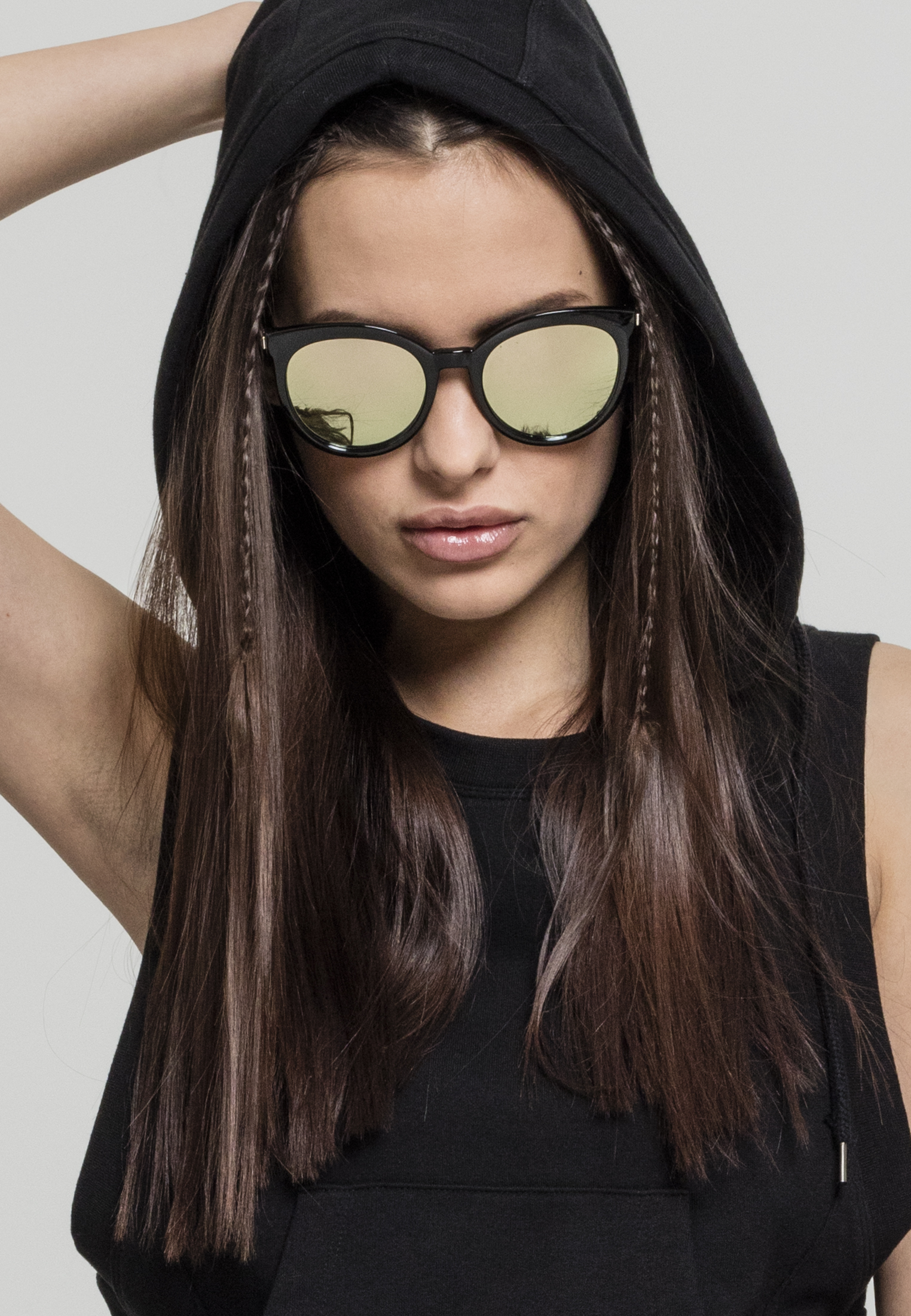 Sunglasses October blk/yellow one size - variant image 1