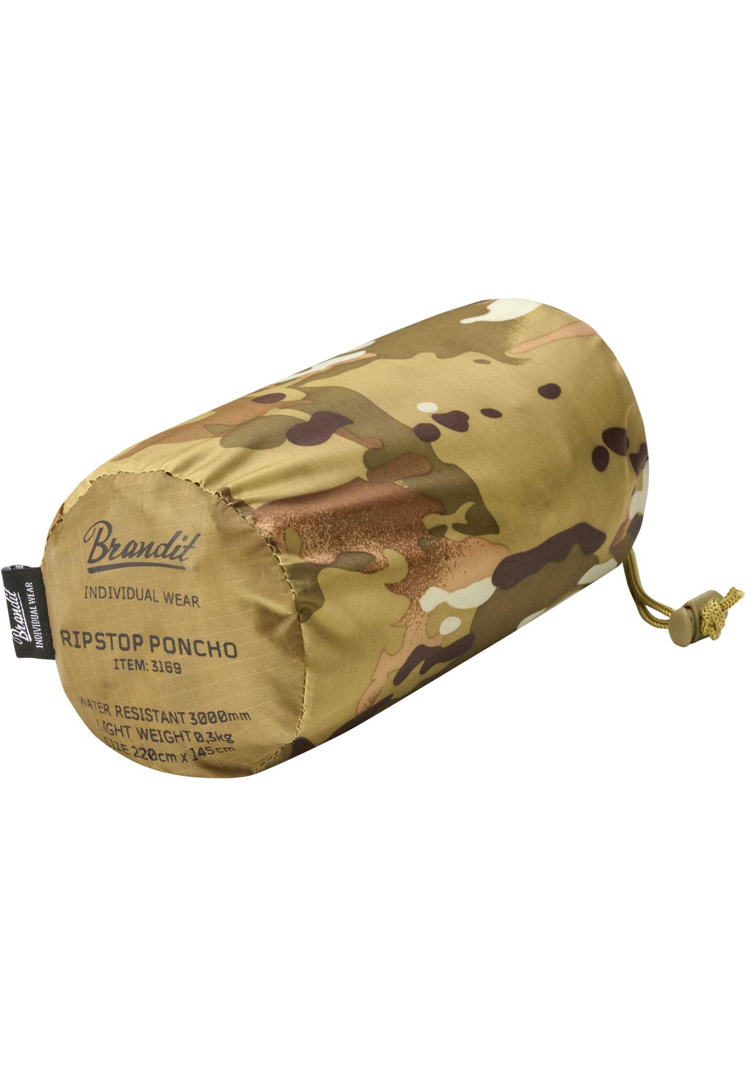 Ripstop Poncho tactical camo one size - variant image 2