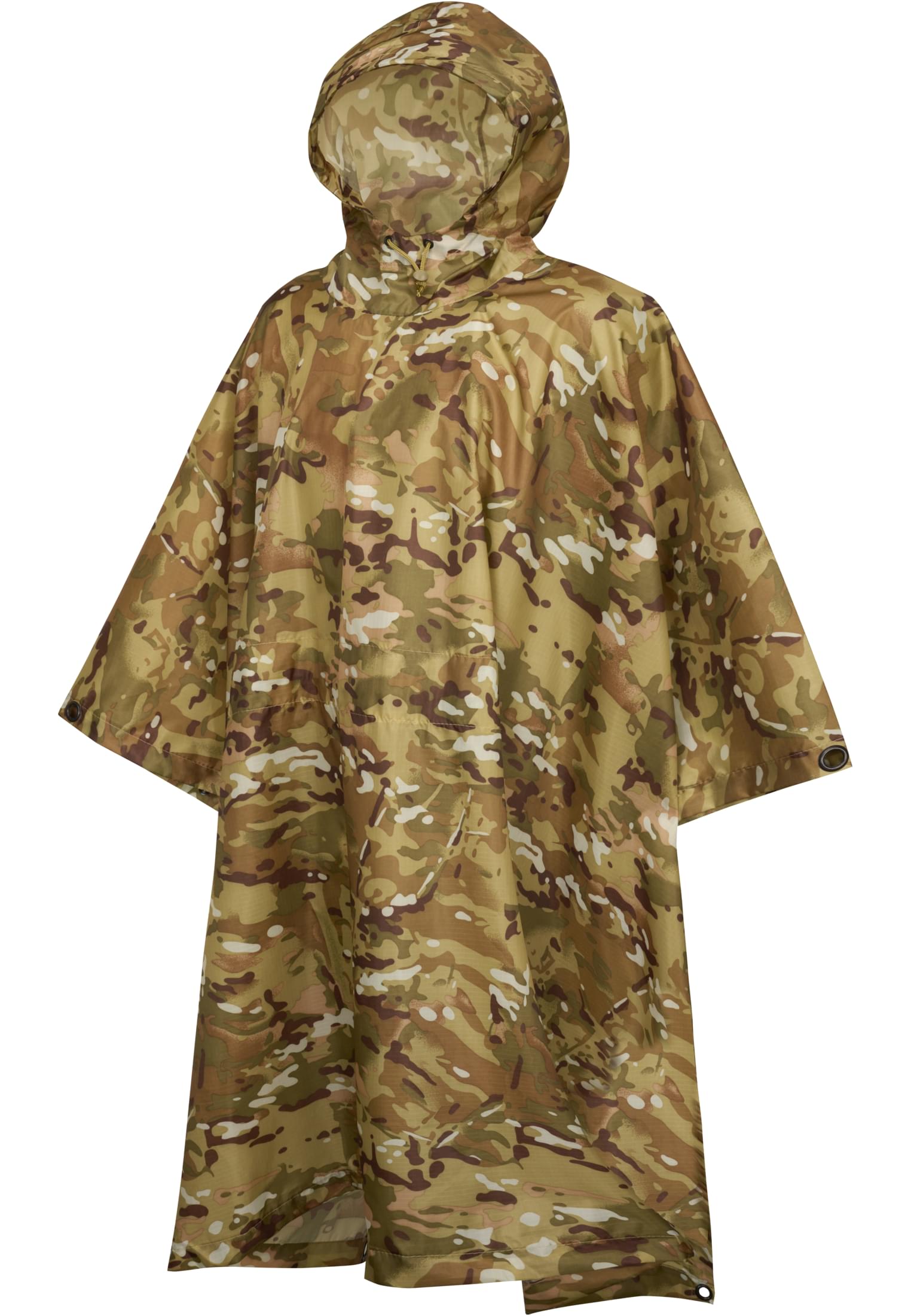 Ripstop Poncho tactical camo one size - alternate variant 8