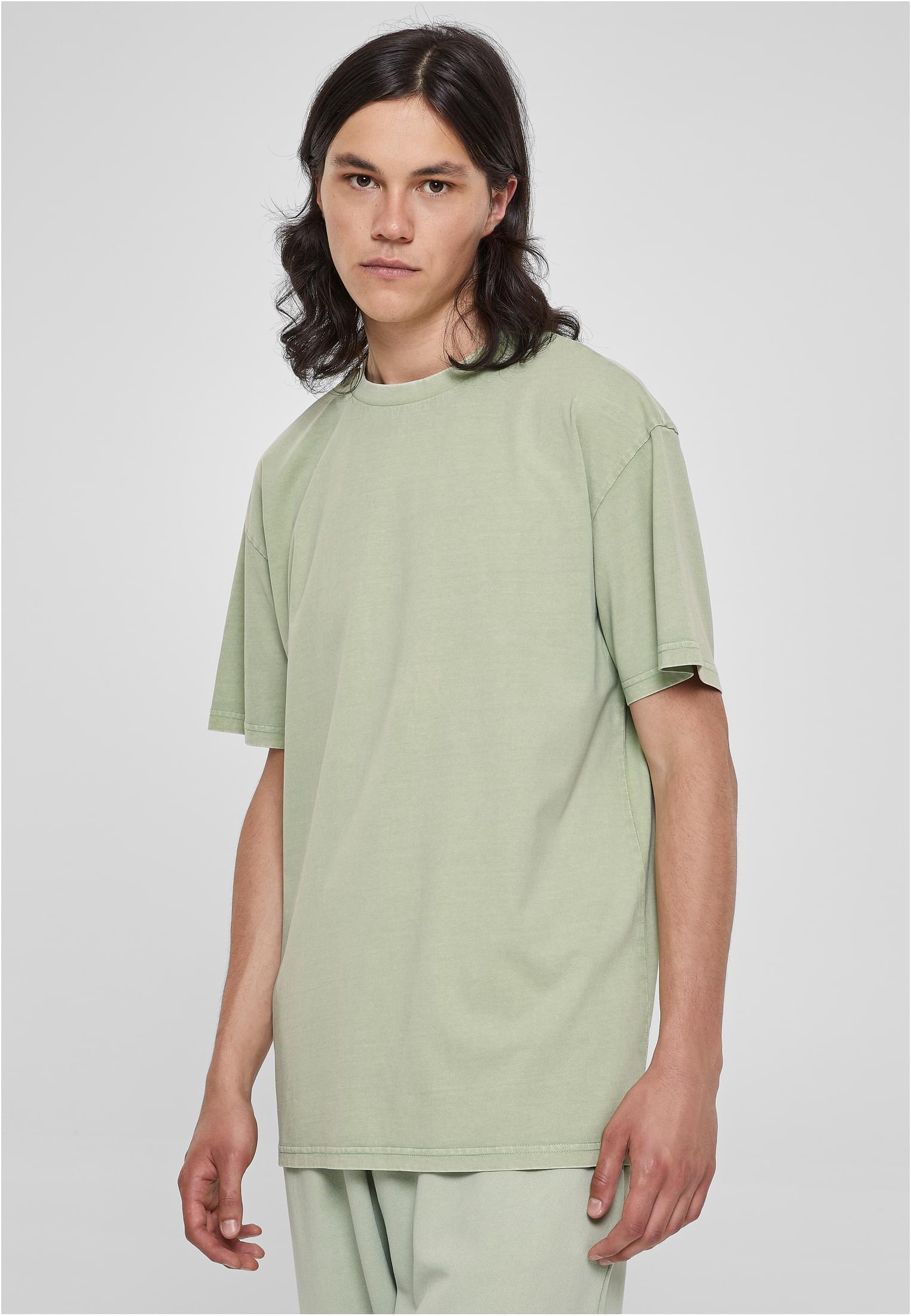  pesante oversize lavaggio acido maglia vintagegreen 3XL
 - alternate variant 3