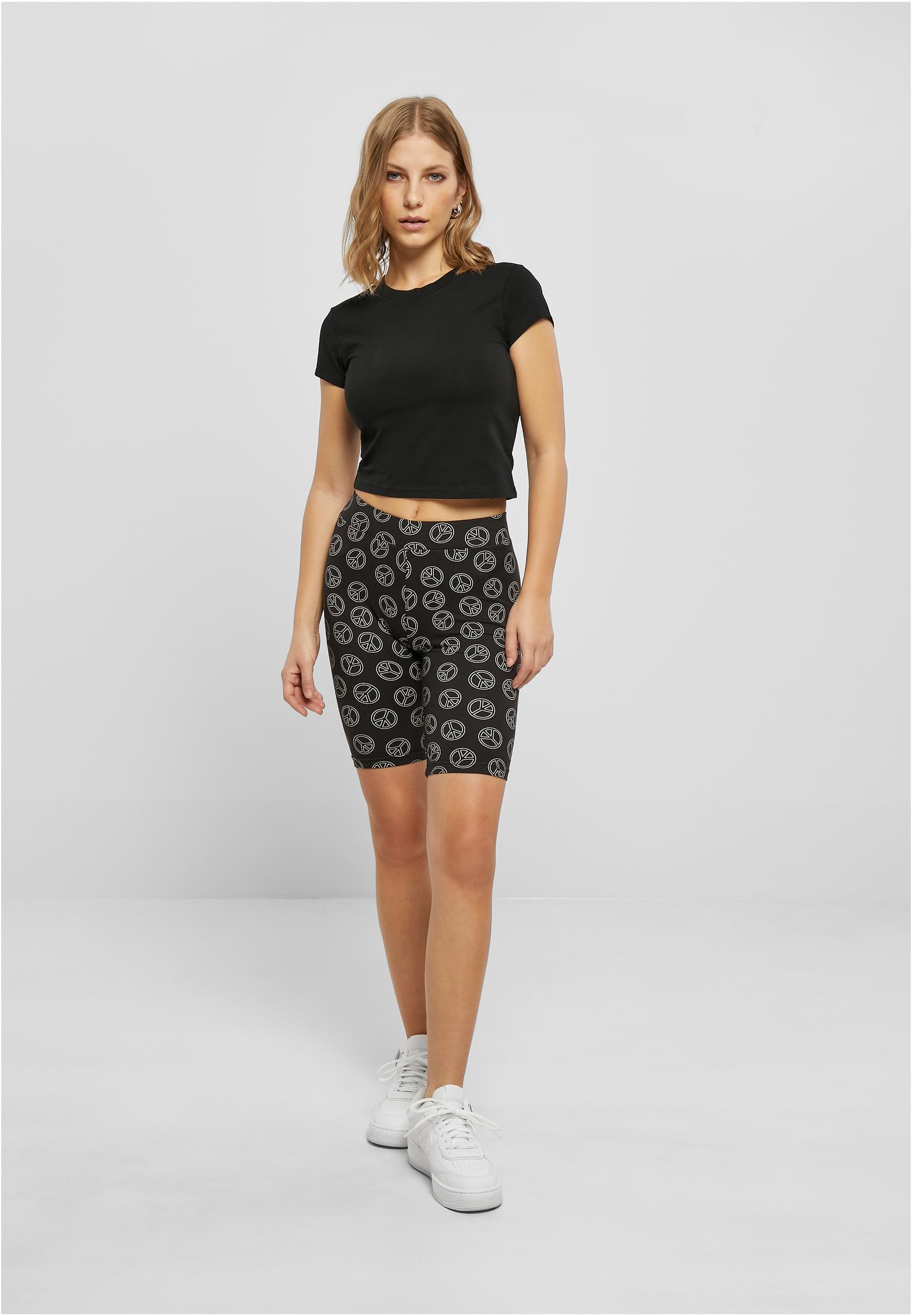 Ladies Soft AOP Cycle Shorts blackpeace 3XL - variant image 4