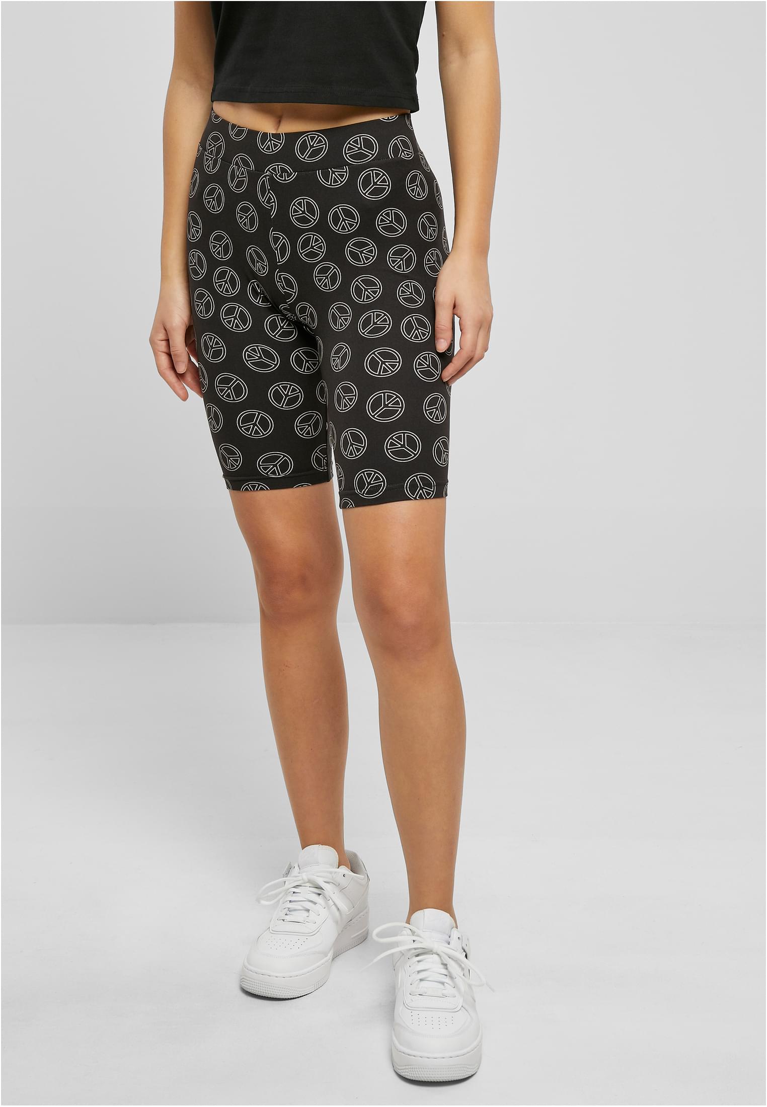 Ladies Soft AOP Cycle Shorts blackpeace 3XL - alternate variant 5