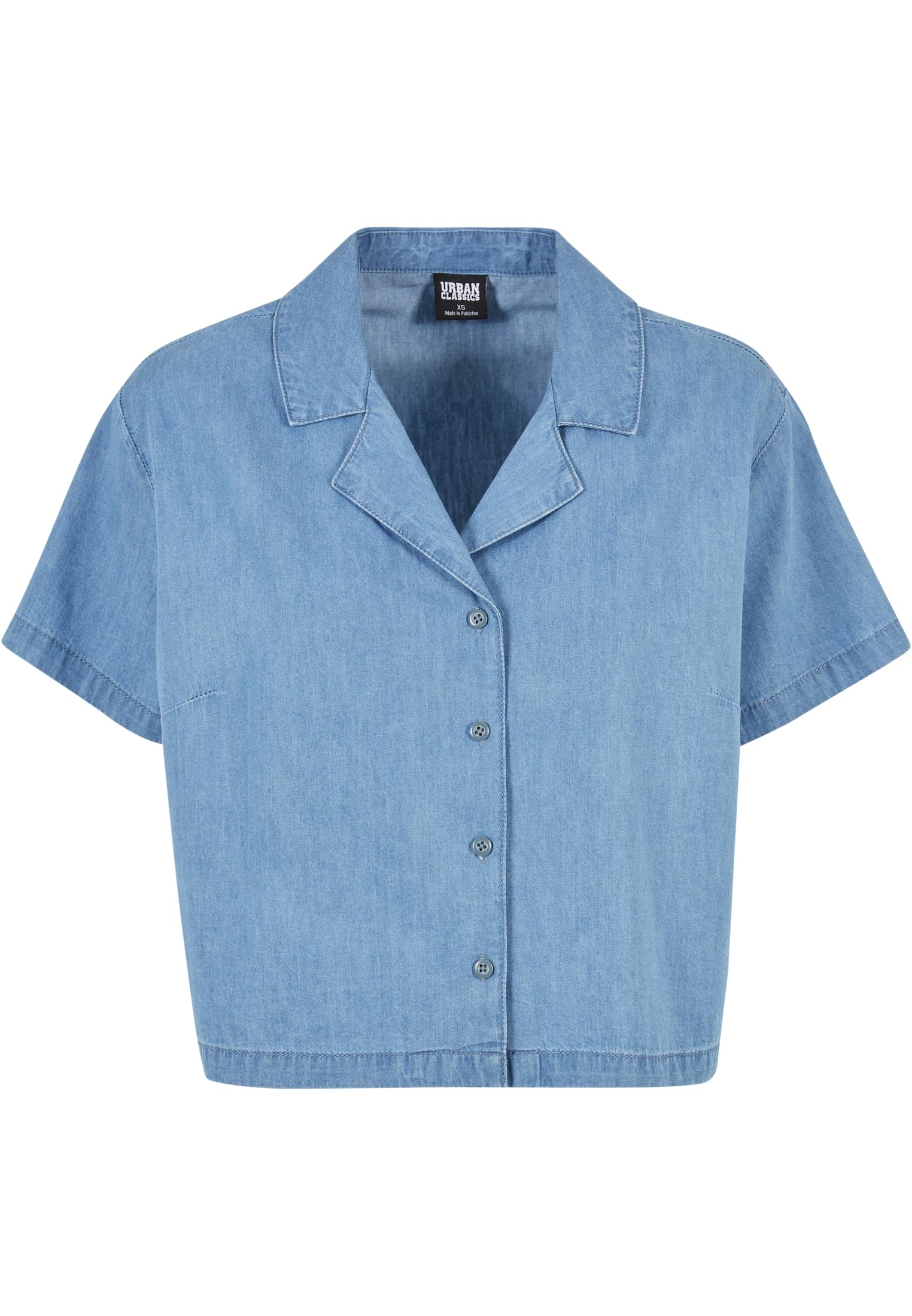 Femmes Chemise de Plage Denim Clair Bleu Lavé 3XL
 - variant image 5