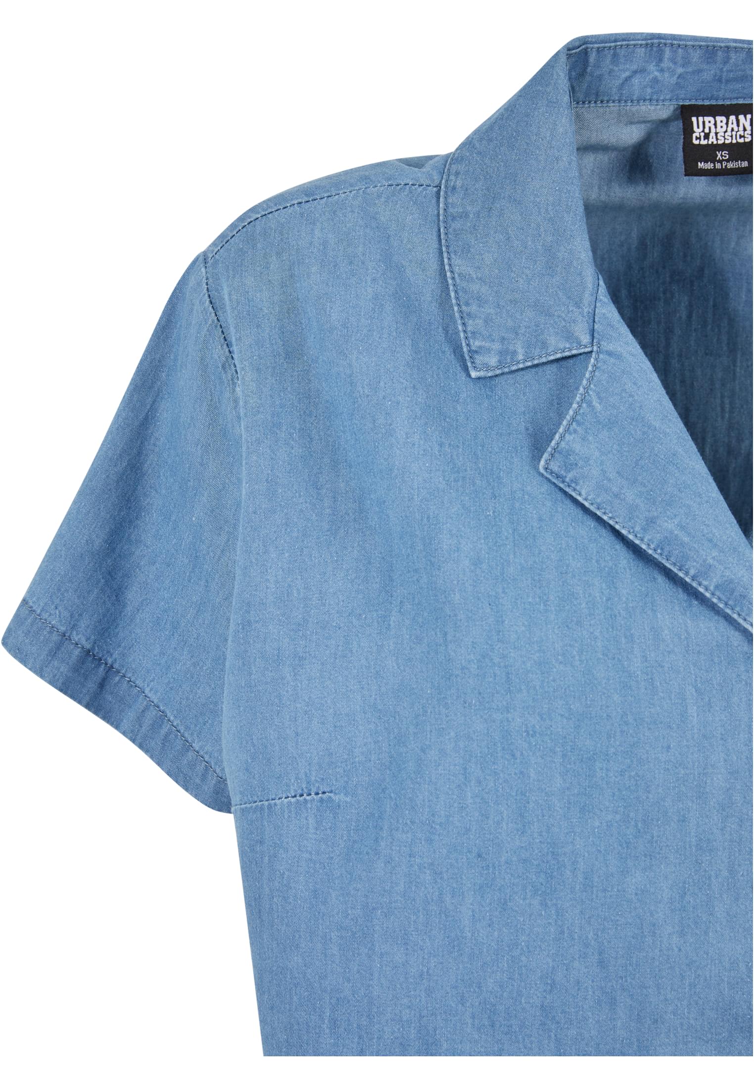 Femmes Chemise de Plage Denim Clair Bleu Lavé 3XL
 - variant image 8