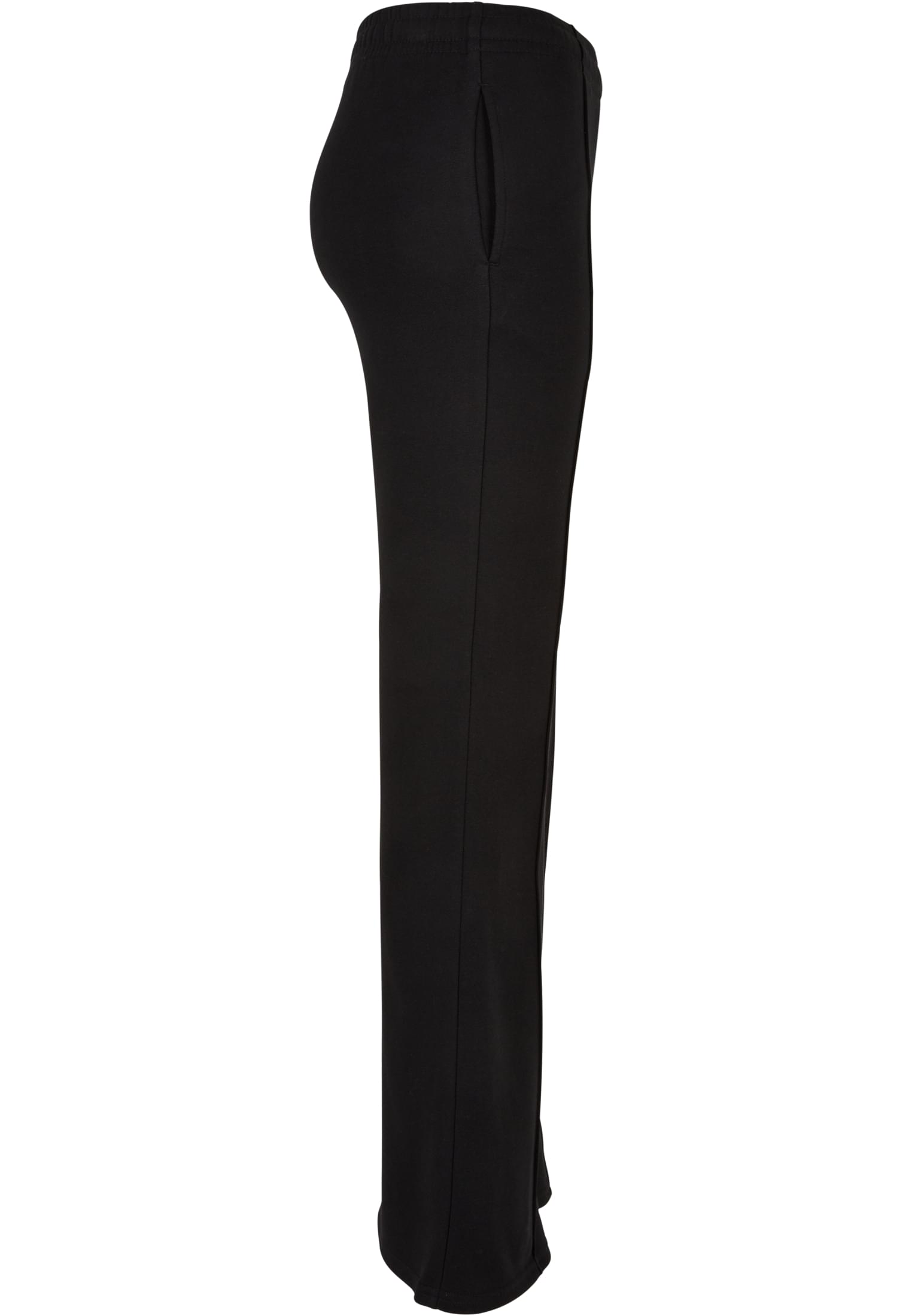 Ladies Flared Pin Tuck Terry Pants black 3XL - variant image 8