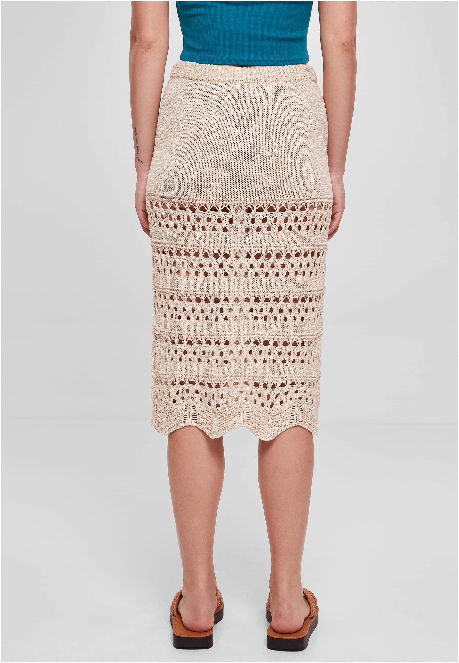 Ladies 3/4 Crochet Knit Skirt softseagrass 3XL - variant image 2