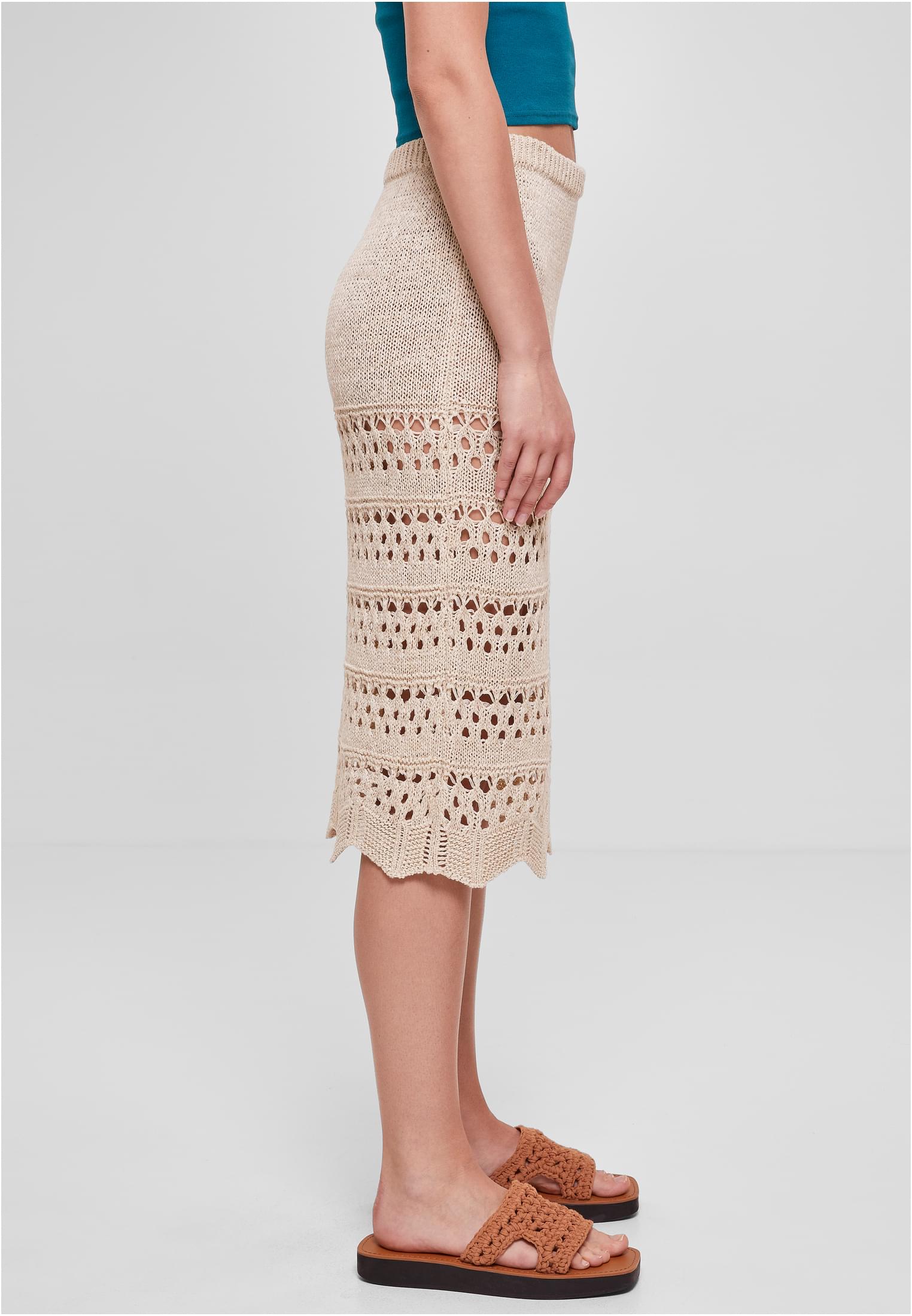 Ladies 3/4 Crochet Knit Skirt softseagrass 3XL - variant image 3