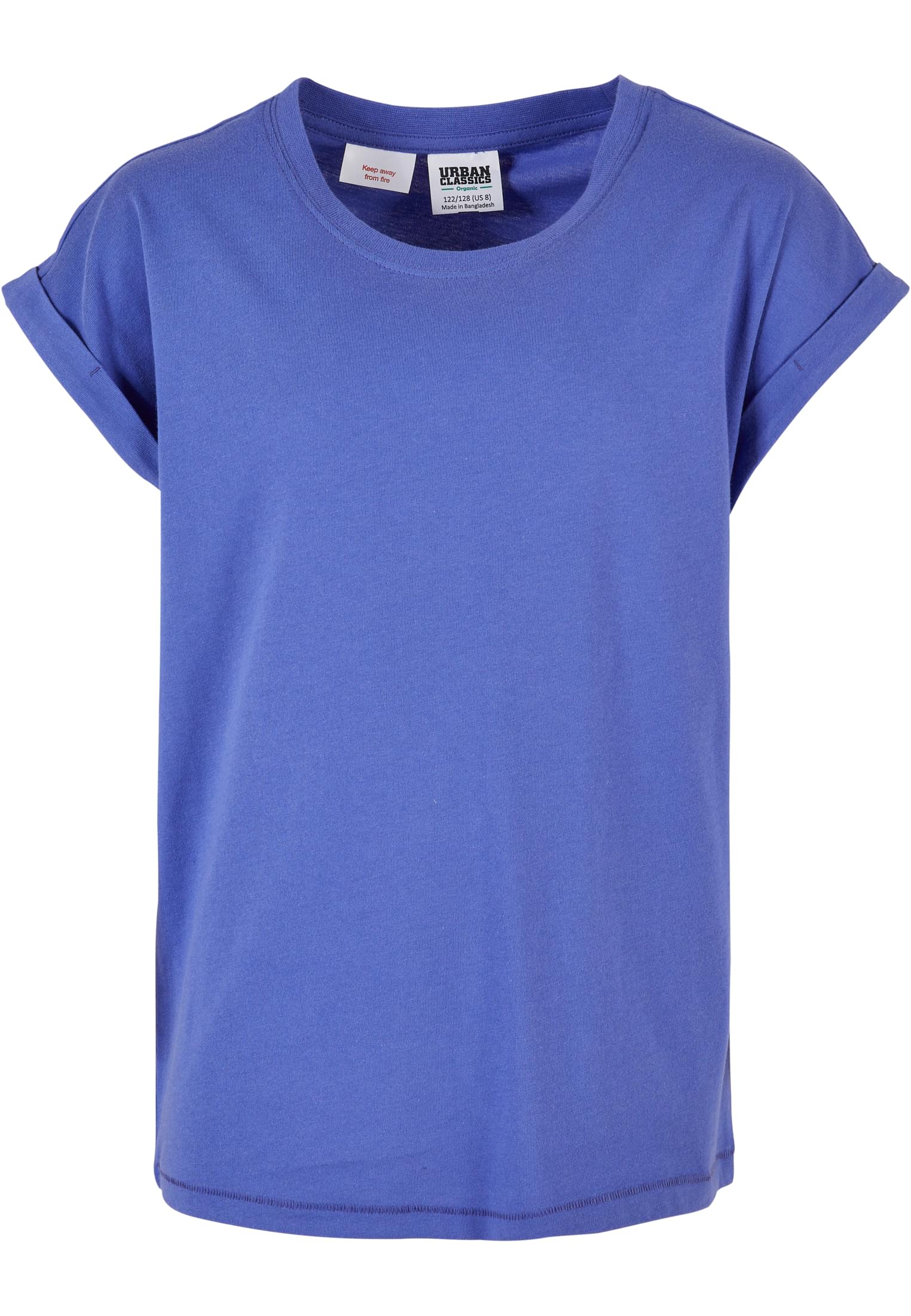 Girls Organic Extended Shoulder Tee 2-Pack purpleday/girlypink 110/116 - variant image 5