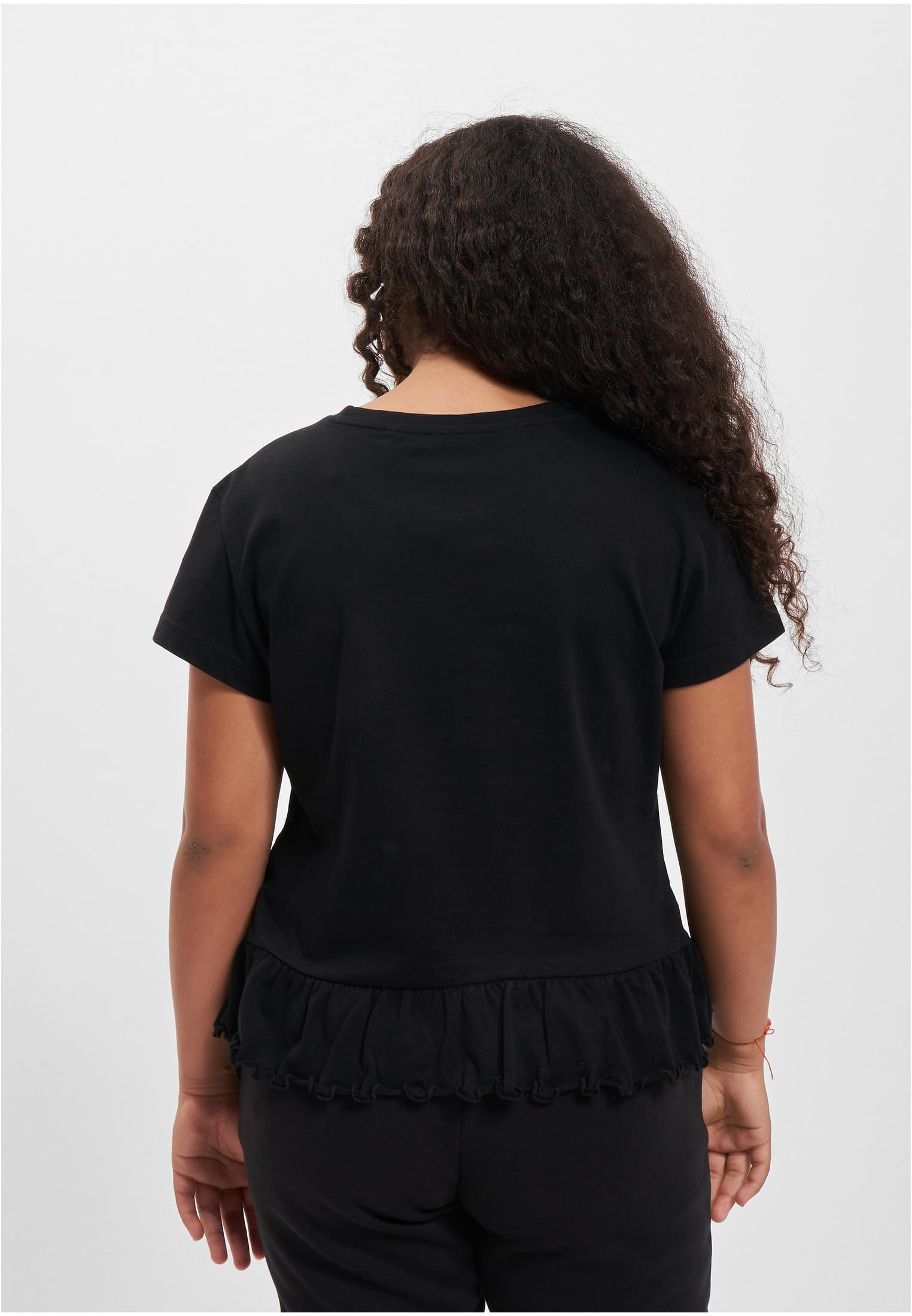 Girls Organic Volant Tee black 110/116 - variant image 1