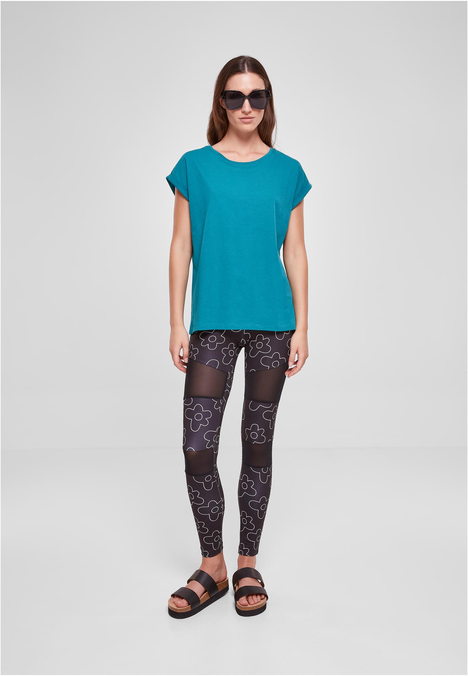 T-shirt à épaules longues pour femmes vert eau 3XL
 - variant image 4