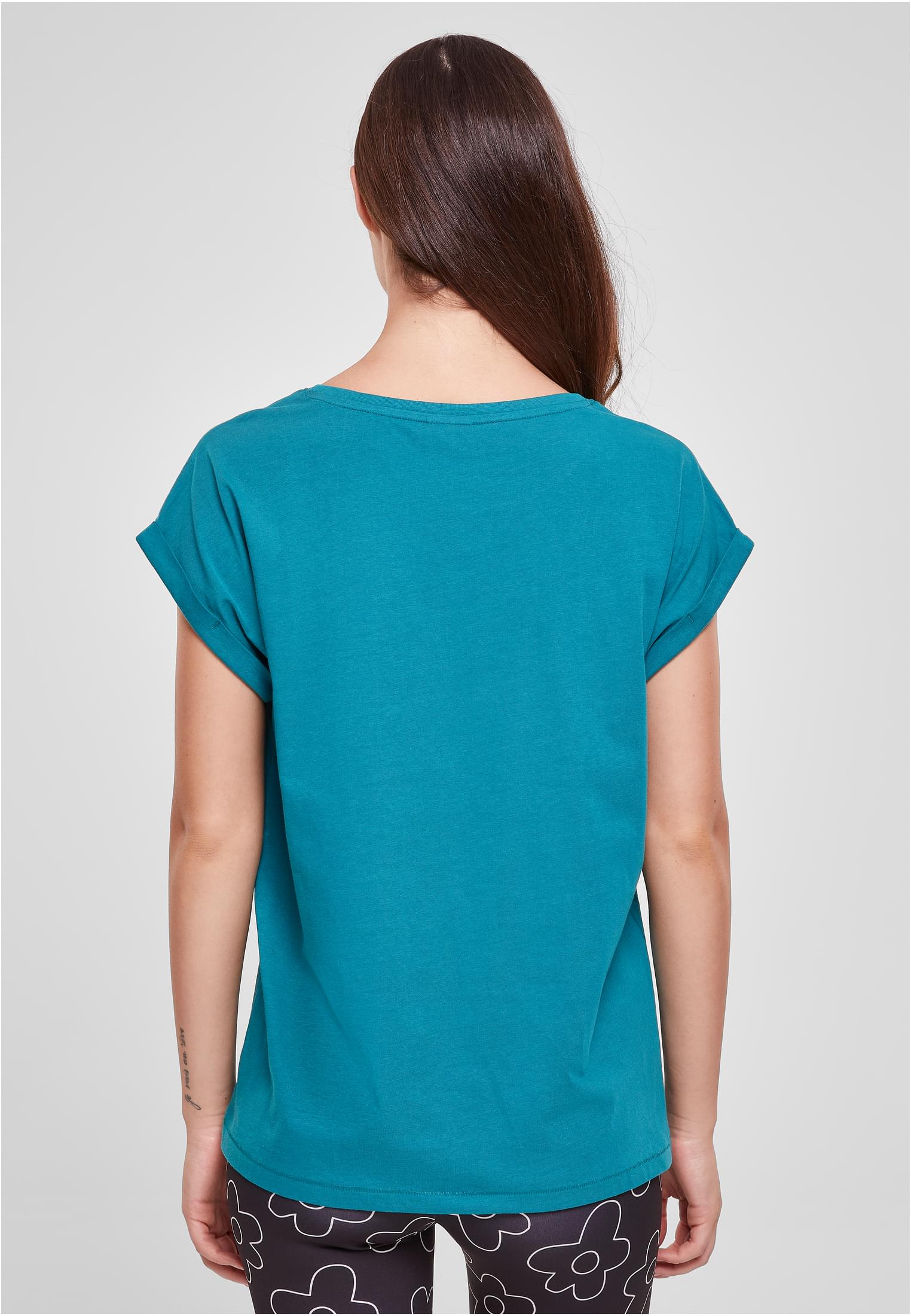 T-shirt à épaules longues pour femmes vert eau 3XL
 - variant image 2