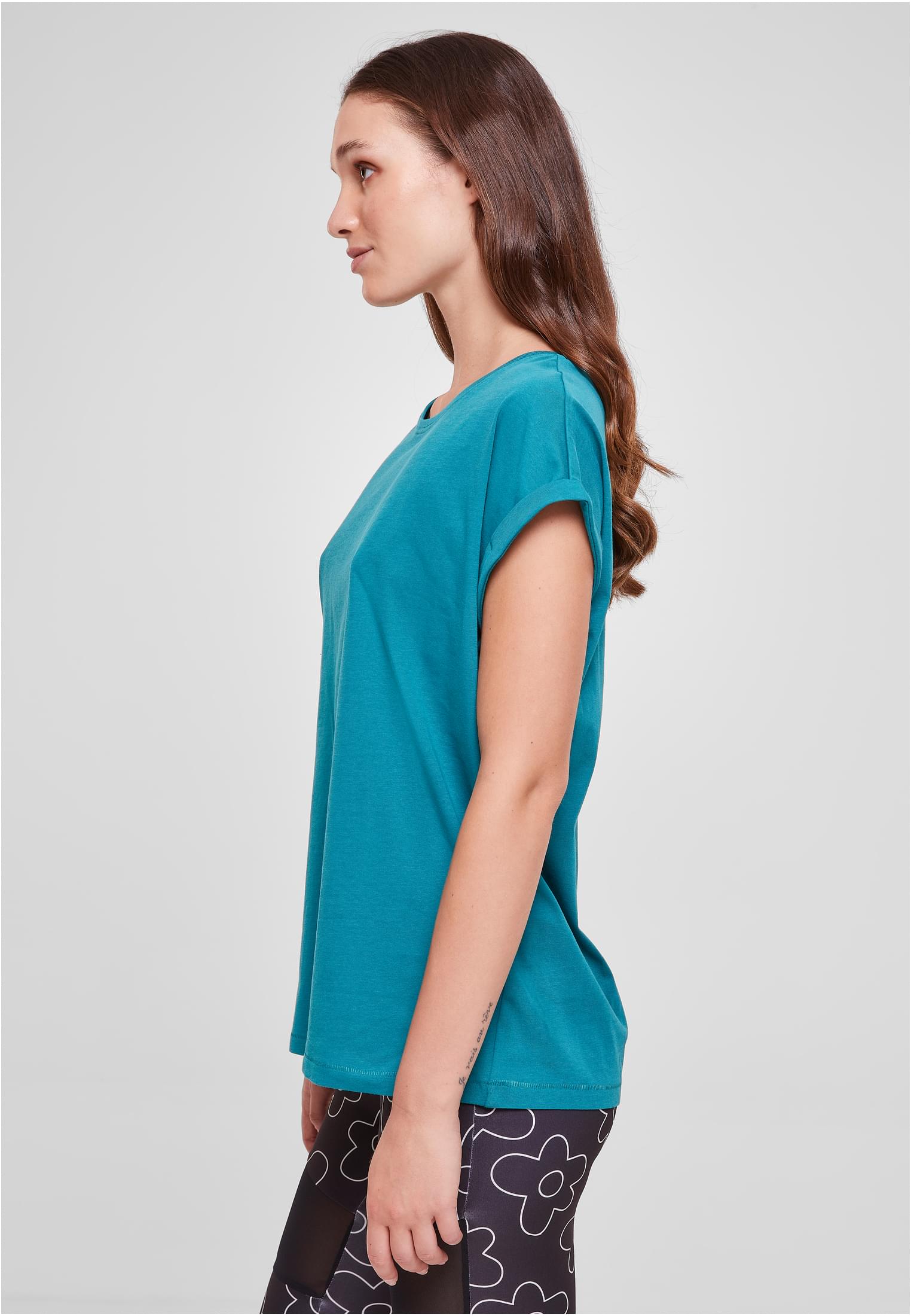 T-shirt à épaules longues pour femmes vert eau 3XL
 - variant image 1
