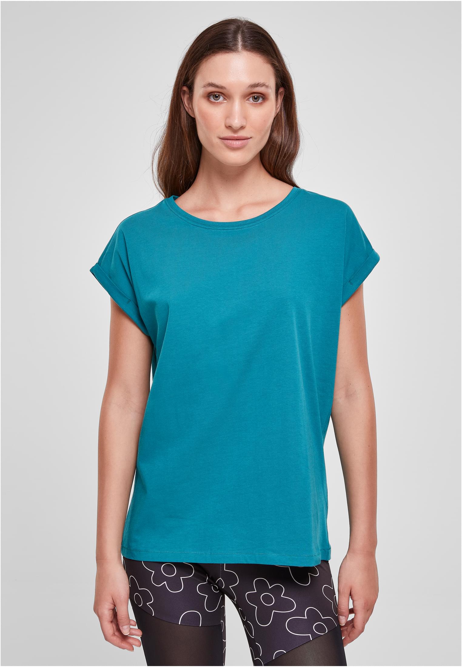 Ladies Extended Shoulder Tee watergreen 3XL - alternate variant 44