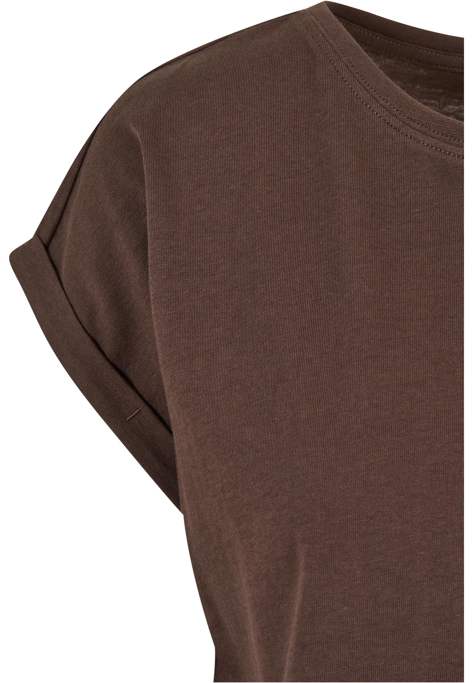 Ladies Extended Shoulder Tee marrón 3XL
 - variant image 8