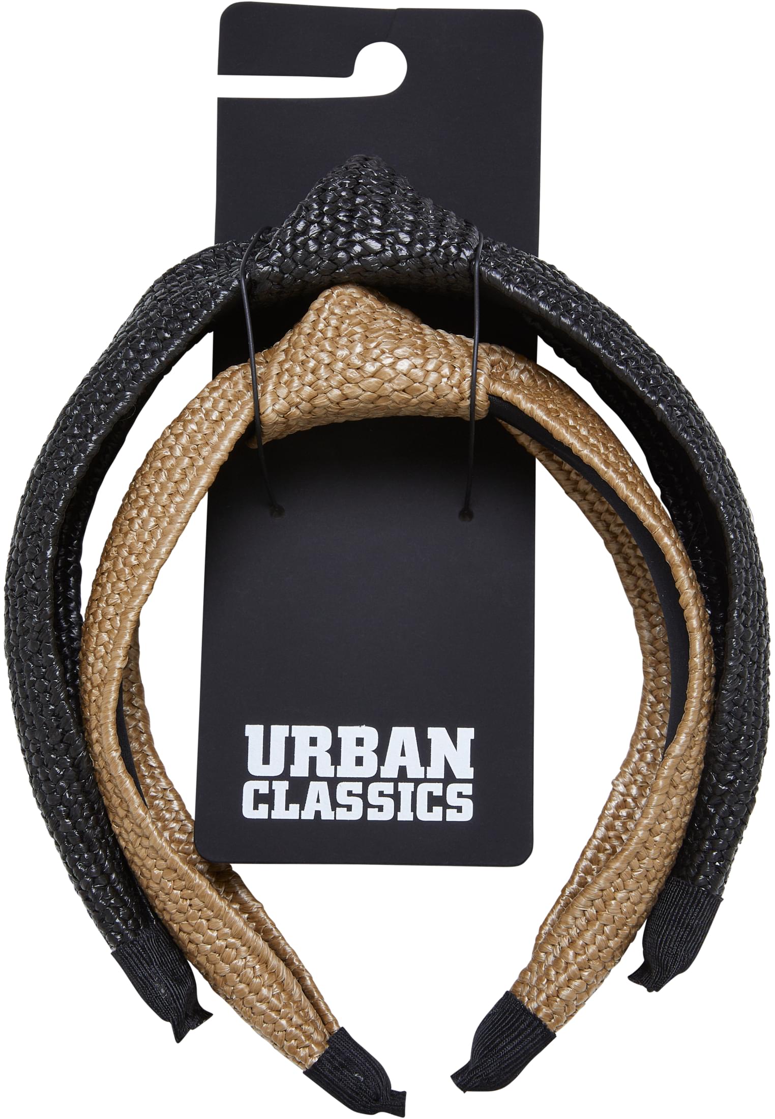 Braid Bast Headband 2-Pack black/beige one size - variant image 4