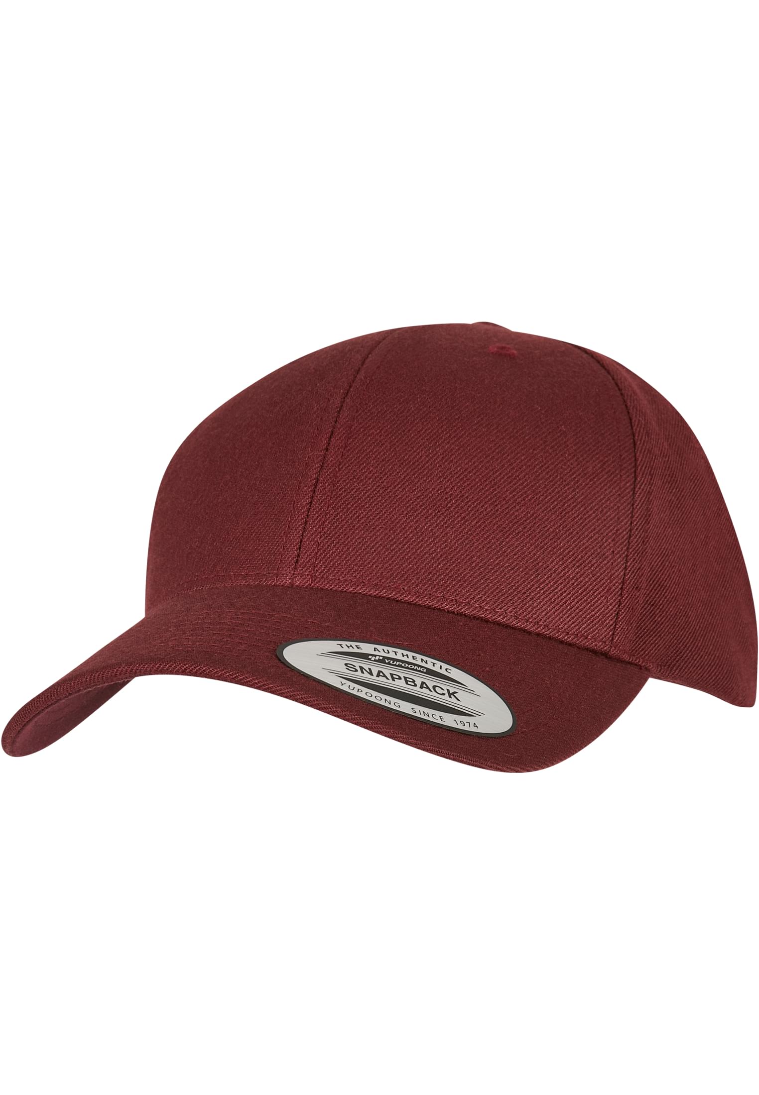 Klassischer Snapback dunkelrot eine Größe - alternate variant 4