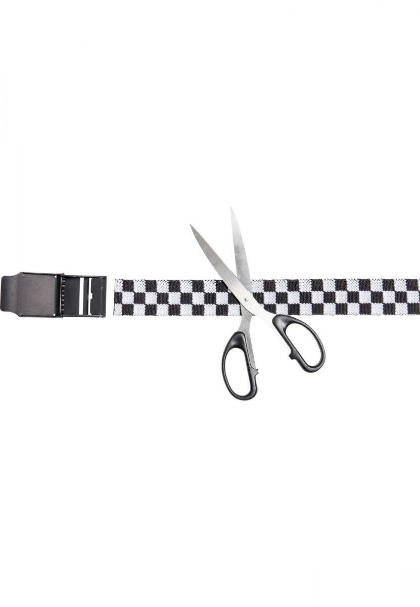 UC Canvas Belt Checkerboard 150cm black/white one size - variant image 5
