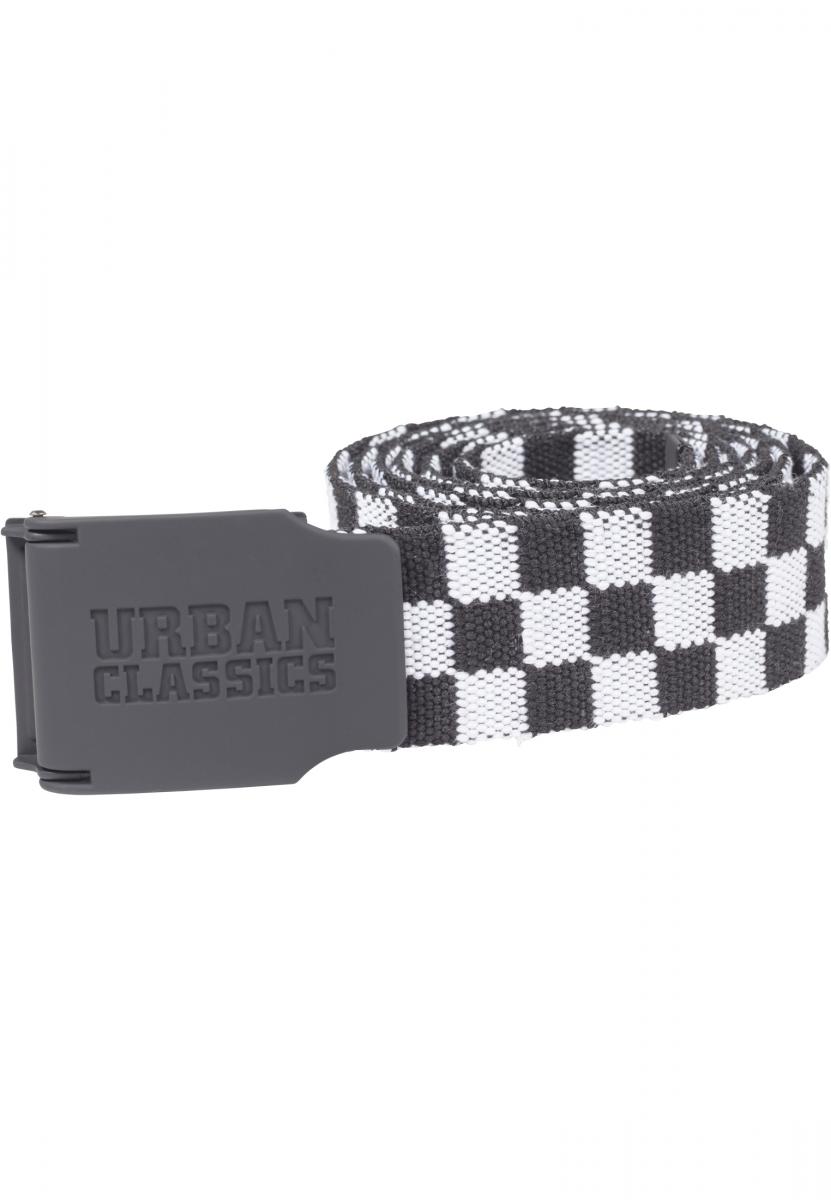 UC Canvas Belt Checkerboard 150cm black/white one size - variant image 2