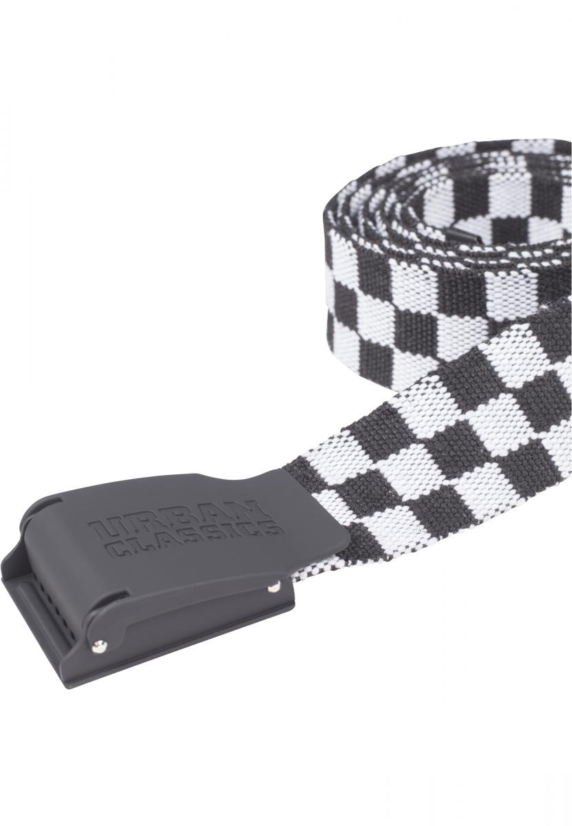 UC Canvas Belt Checkerboard 150cm black/white one size - variant image 3
